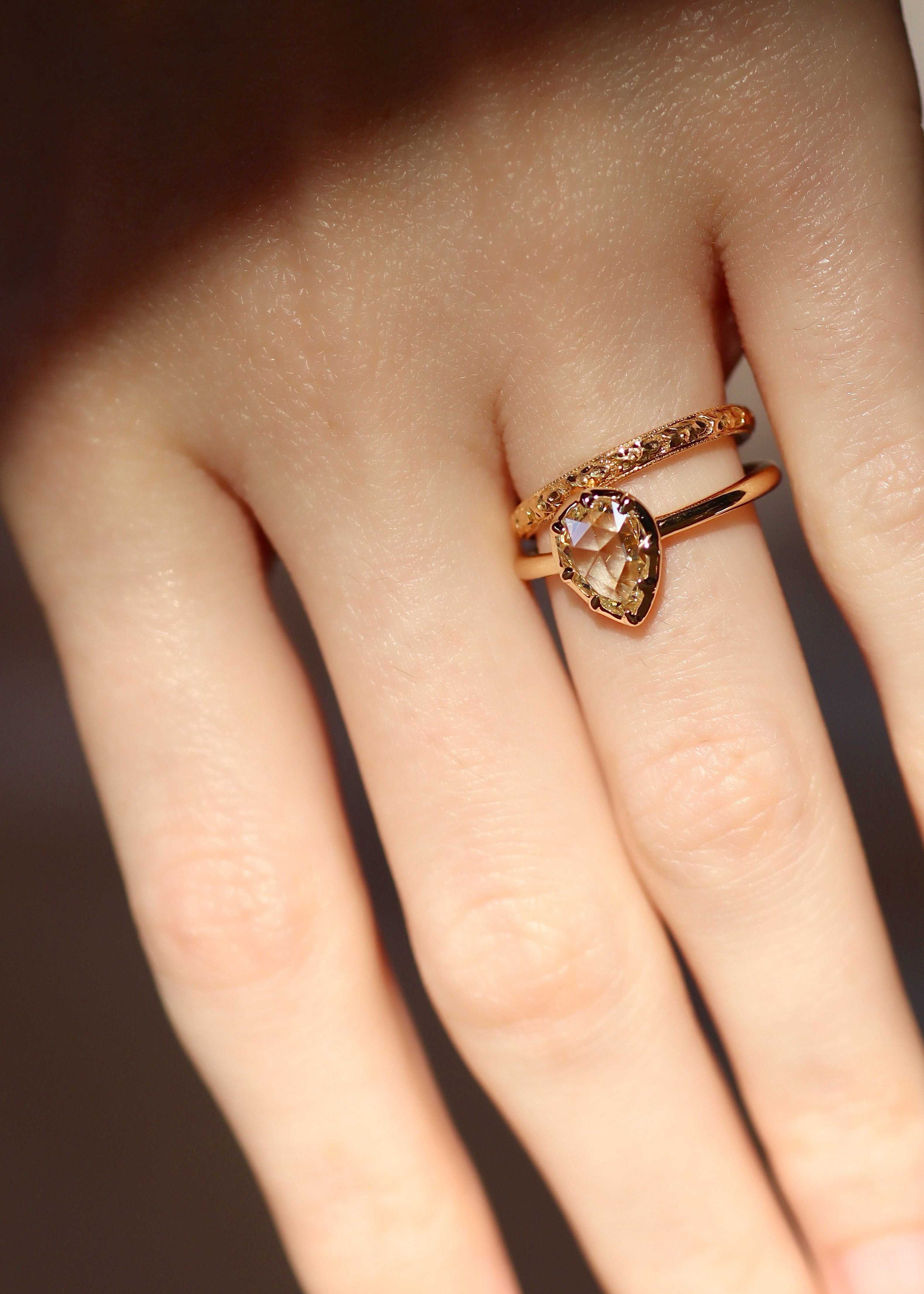 one-of-a-kind vintage Ringss by Andria Barbone 