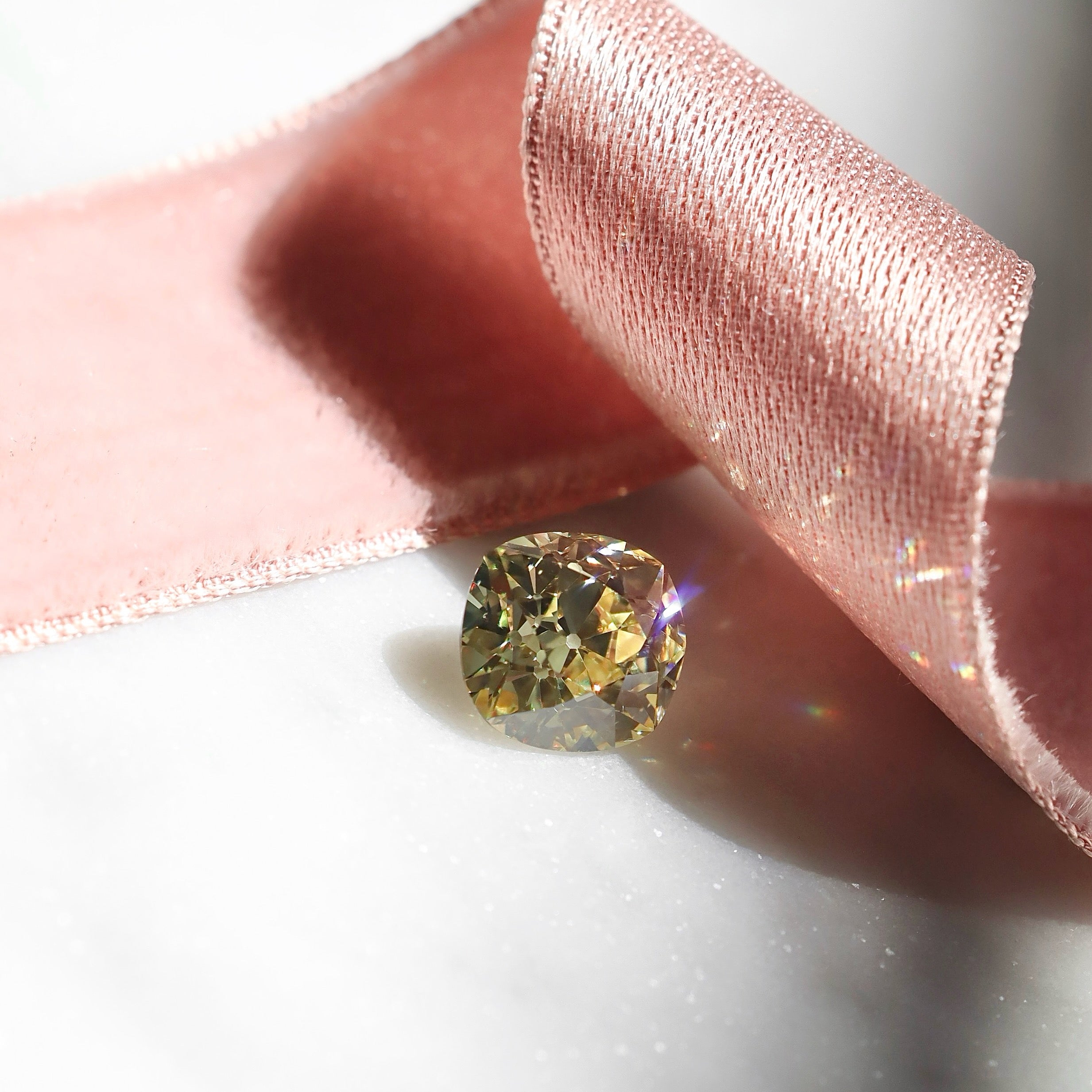 3.75 Carat Old Mine Cut Diamond