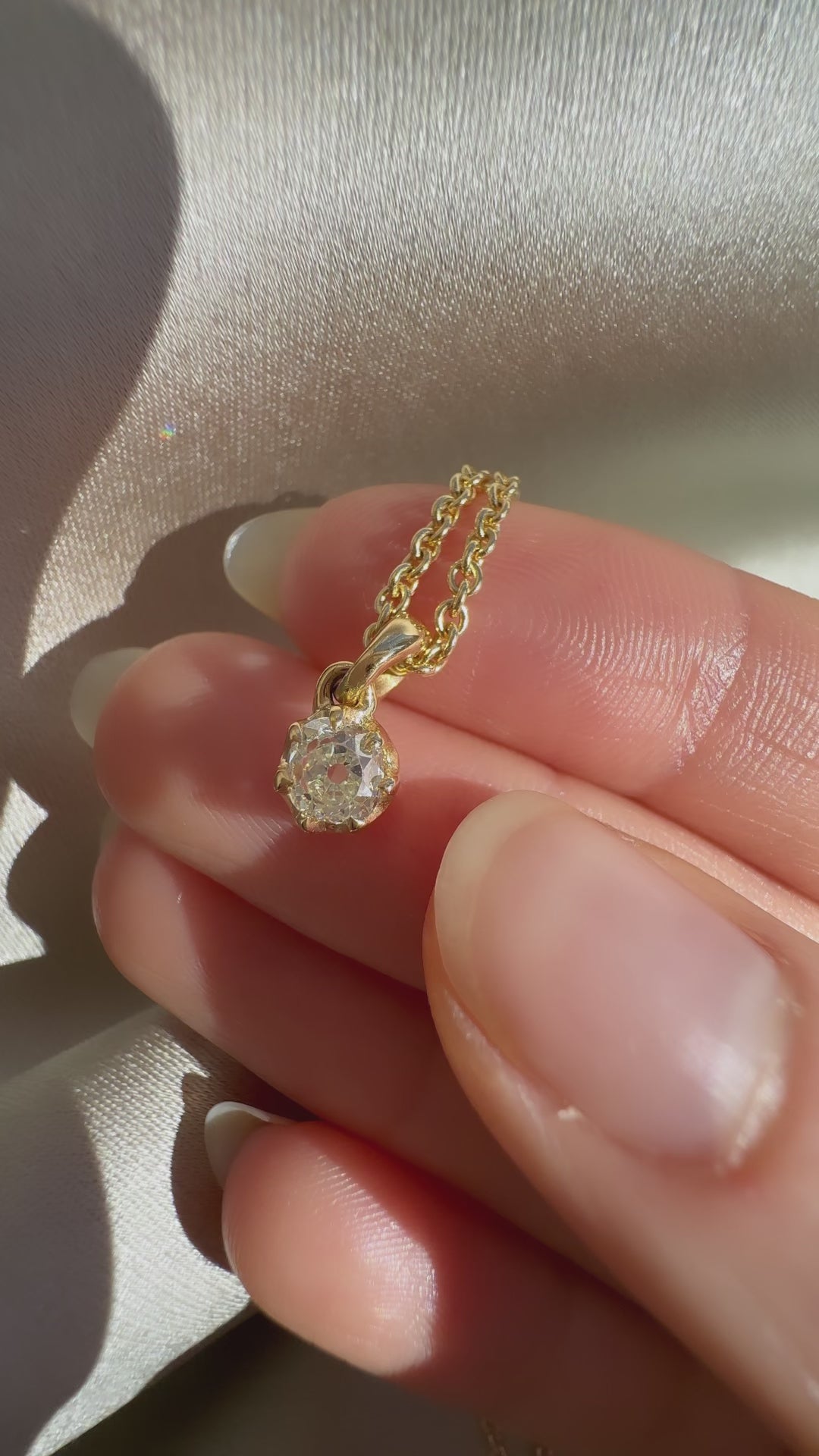 Less than 1  vintage engagement ring