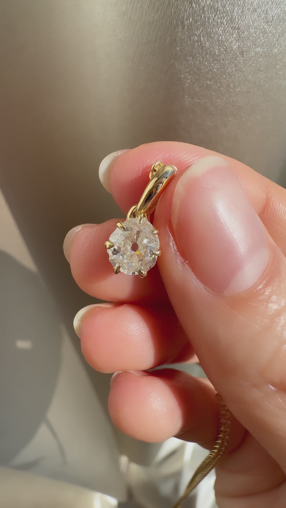 Less than 1  vintage engagement ring