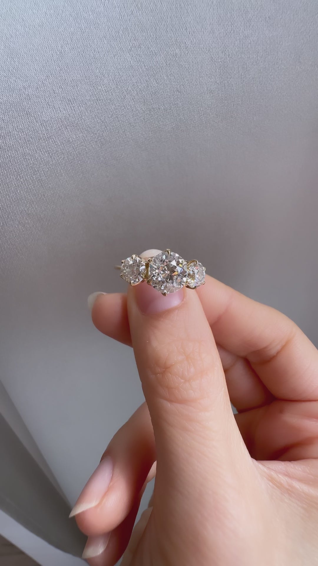 Old European cut diamond 