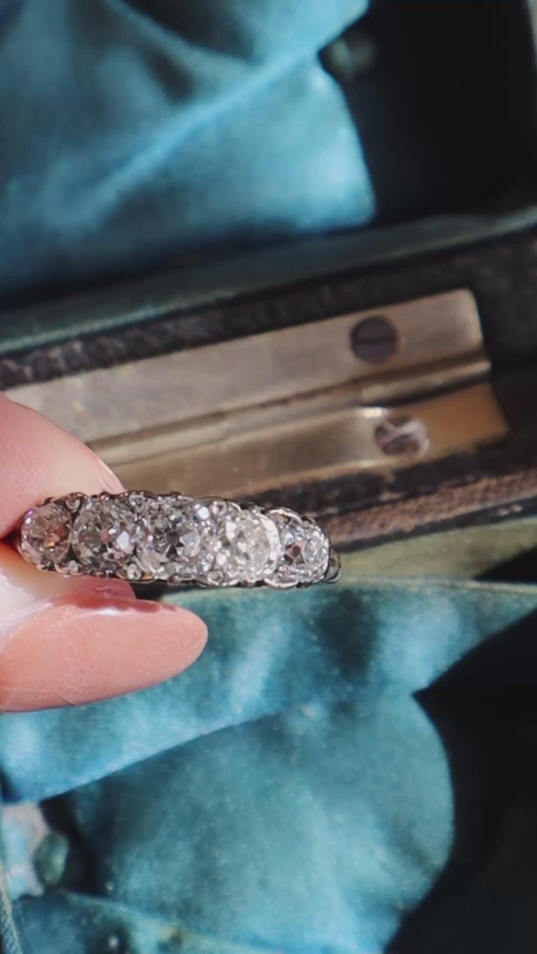 diamond in yellow gold setting