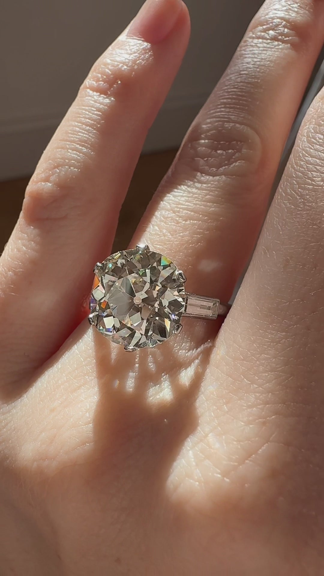  videos and images of vintage Rings-Old Mine cut diamond Rings