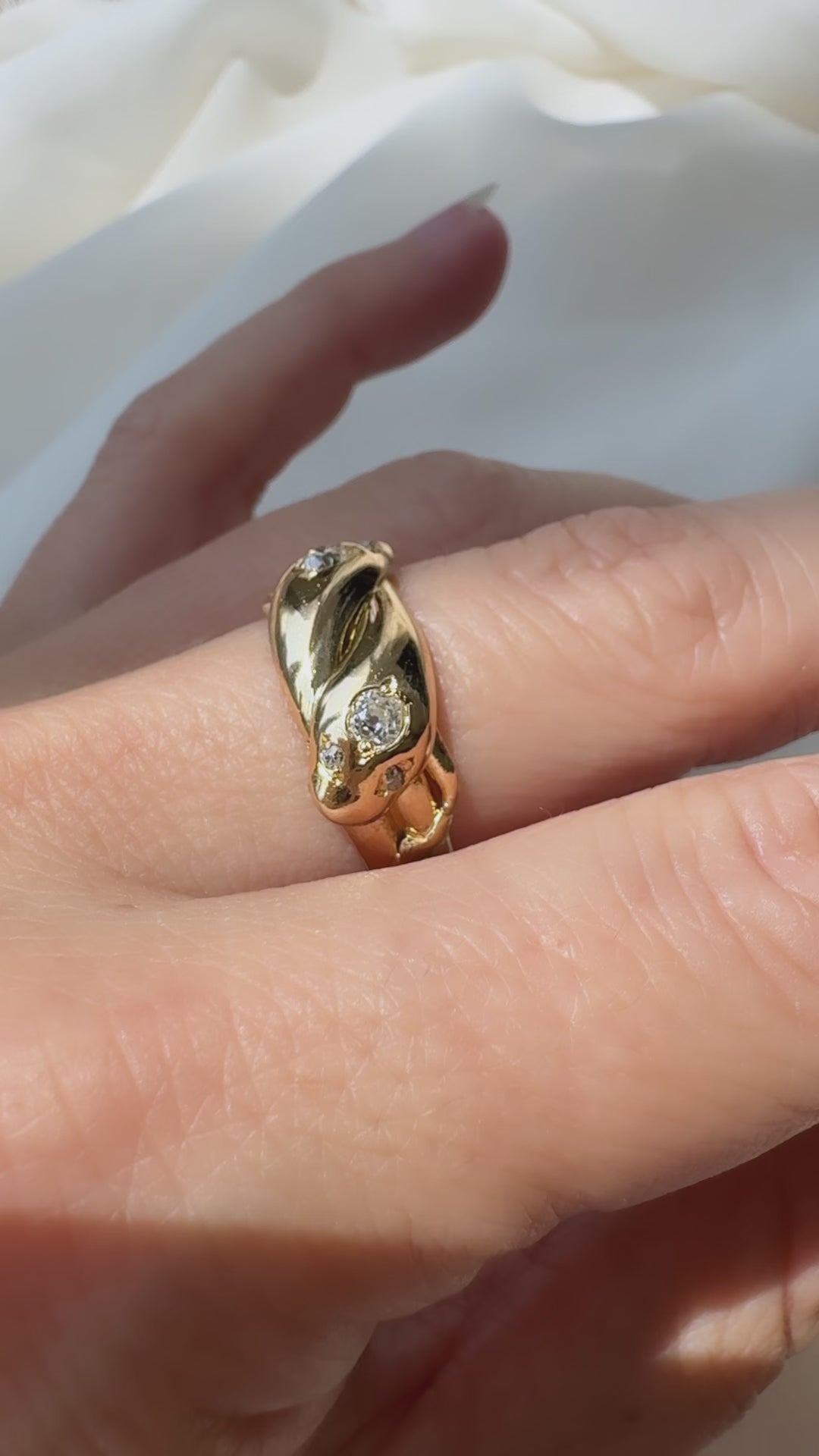 Old Mine cut diamond Rings