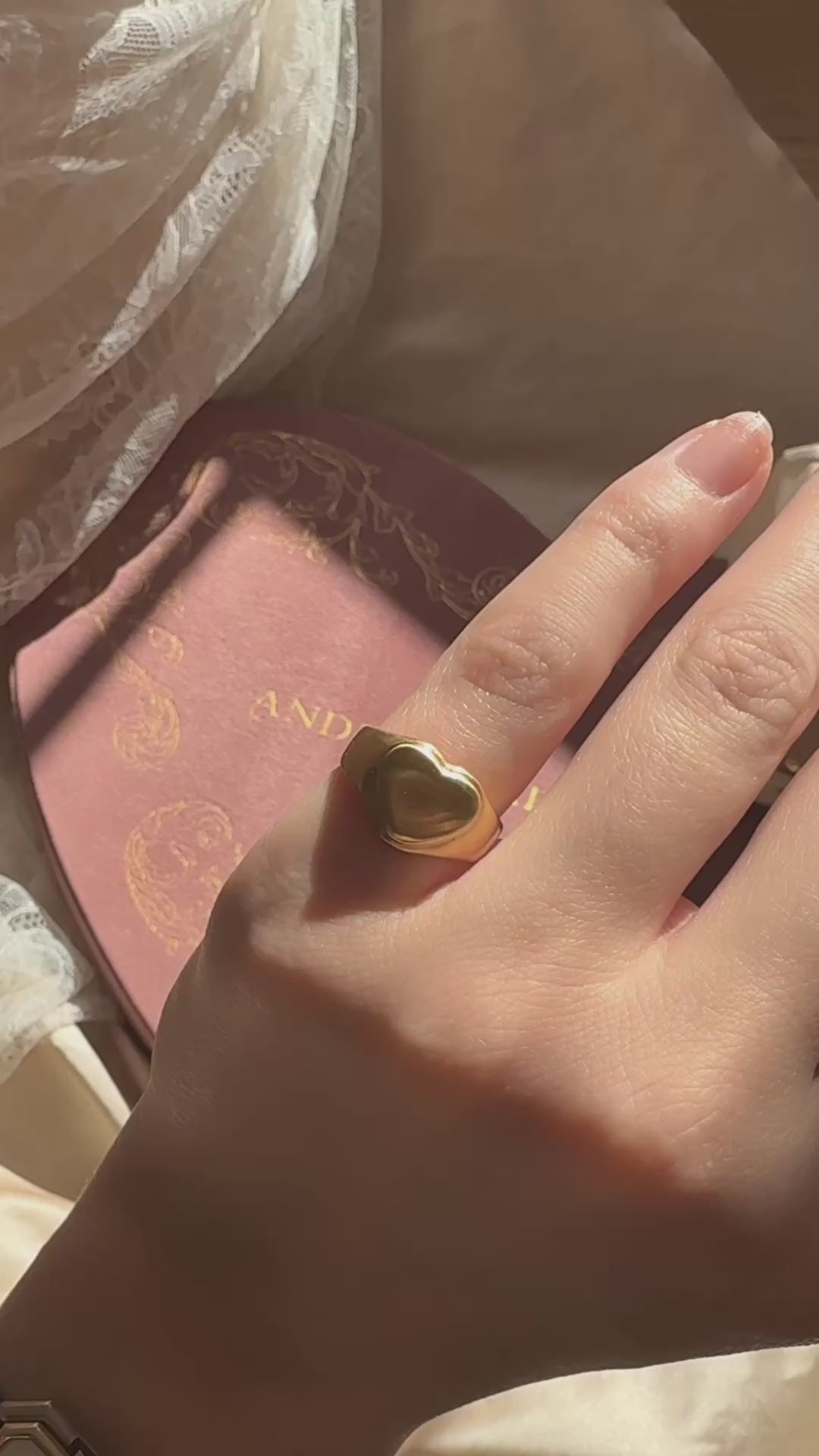 one-of-a-kind vintage Ringss by Andria Barbone 