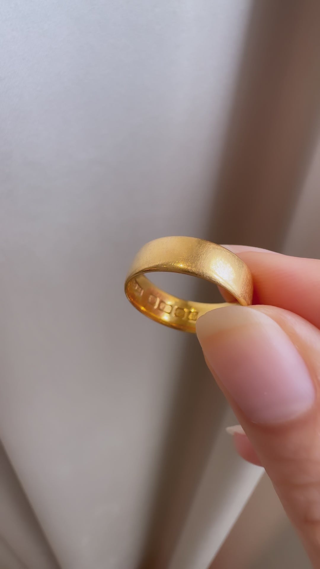 Antique Gold Band