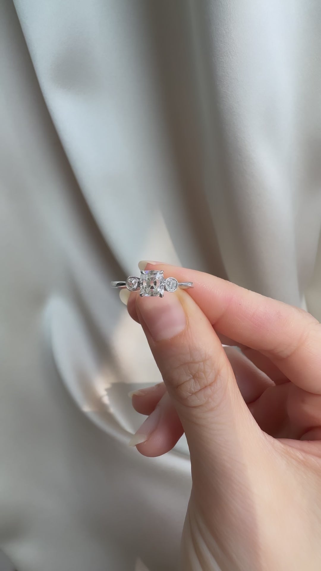 Old Mine cut diamond 