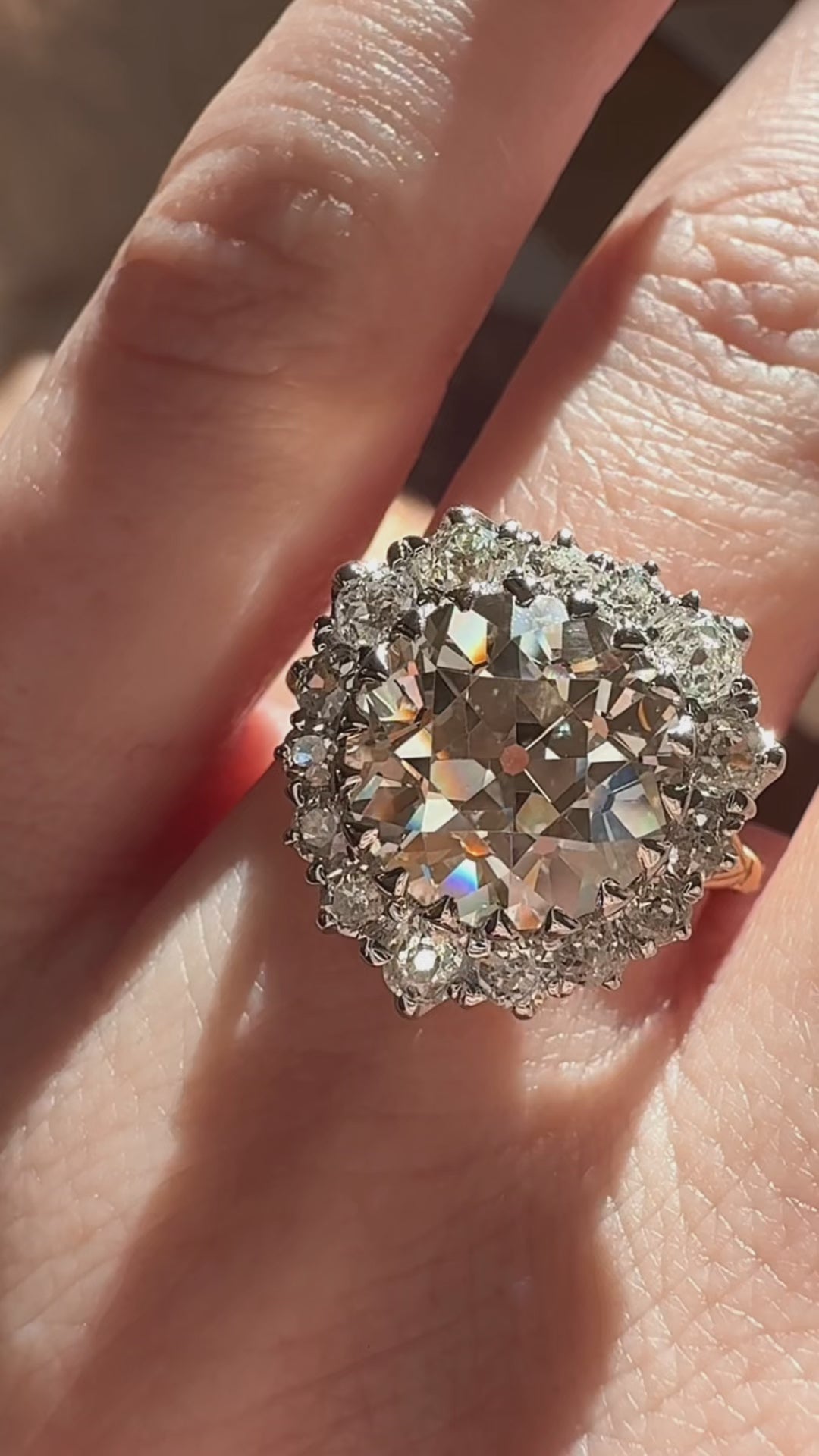  videos and images of vintage Rings-Old European cut diamond Rings