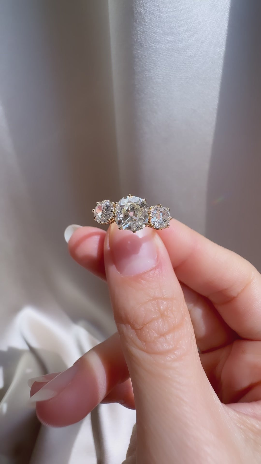 Old Mine cut diamond 