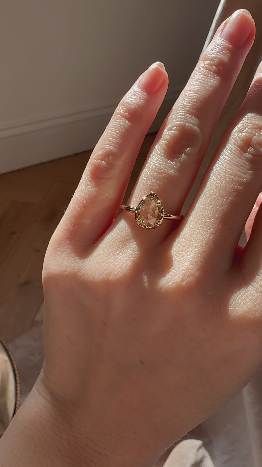  videos and images of vintage Rings-Solitaire Band Rose cut diamond Rings