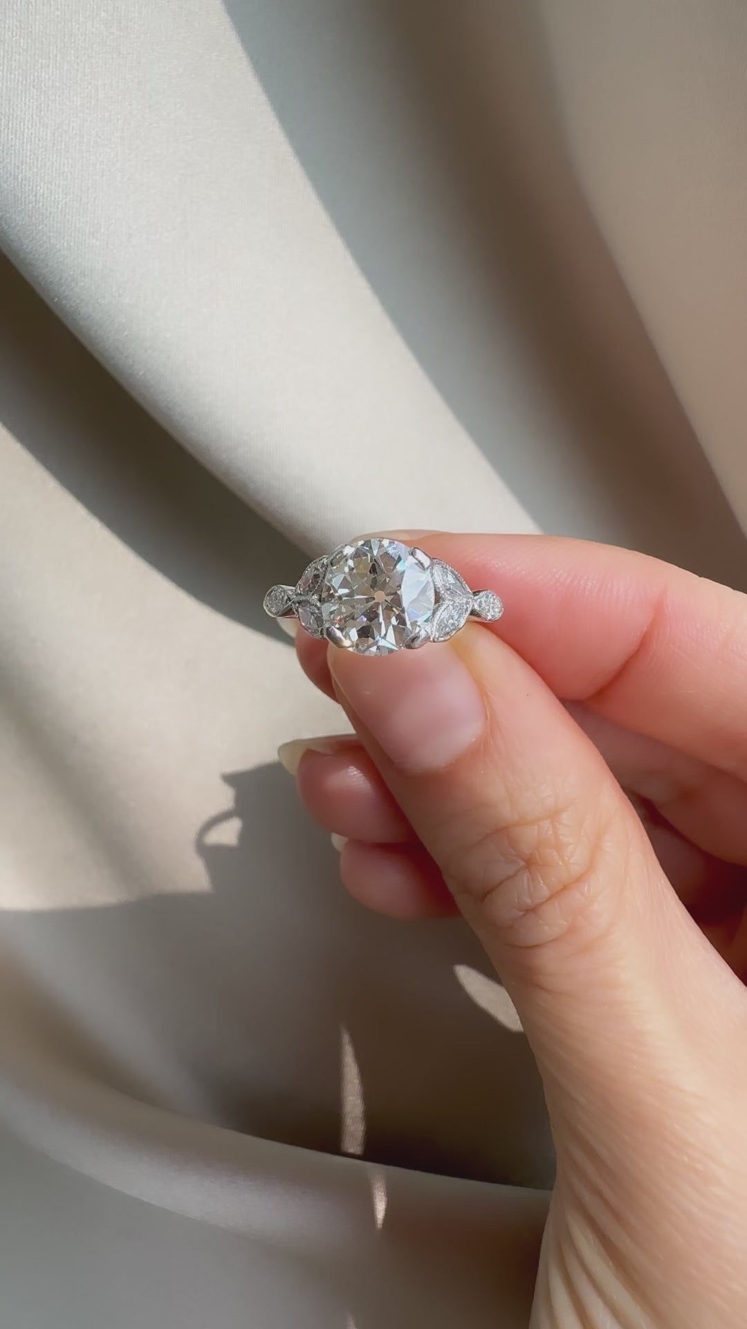 Old European cut diamond 