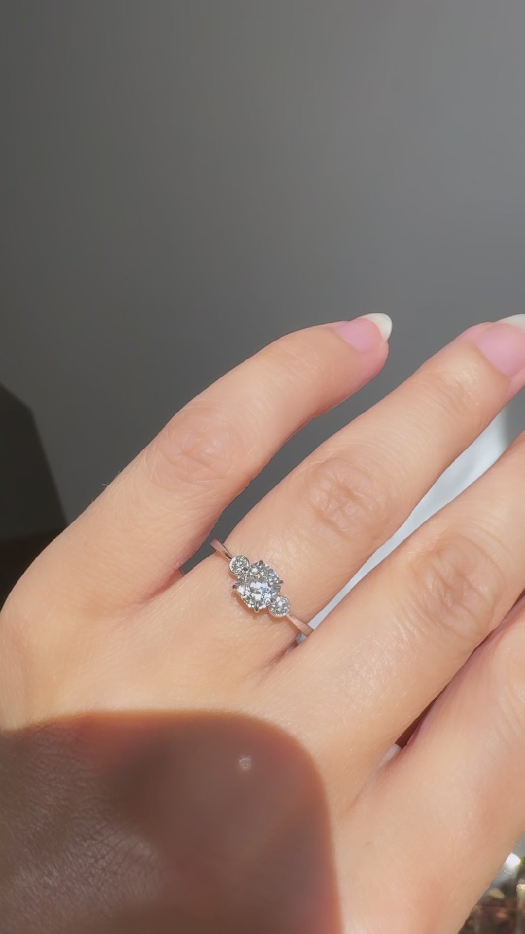 Old Mine cut diamond Rings