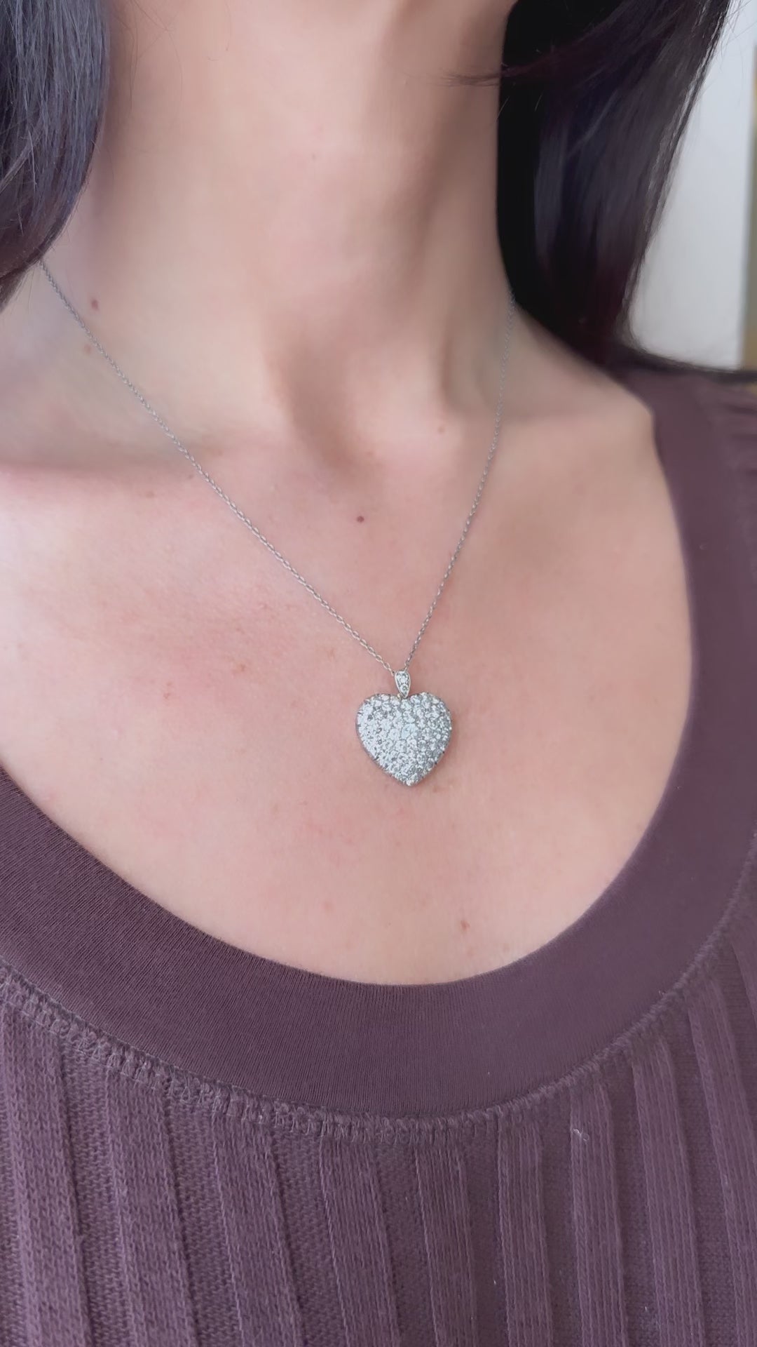 Diamond Heart Pendant diamond