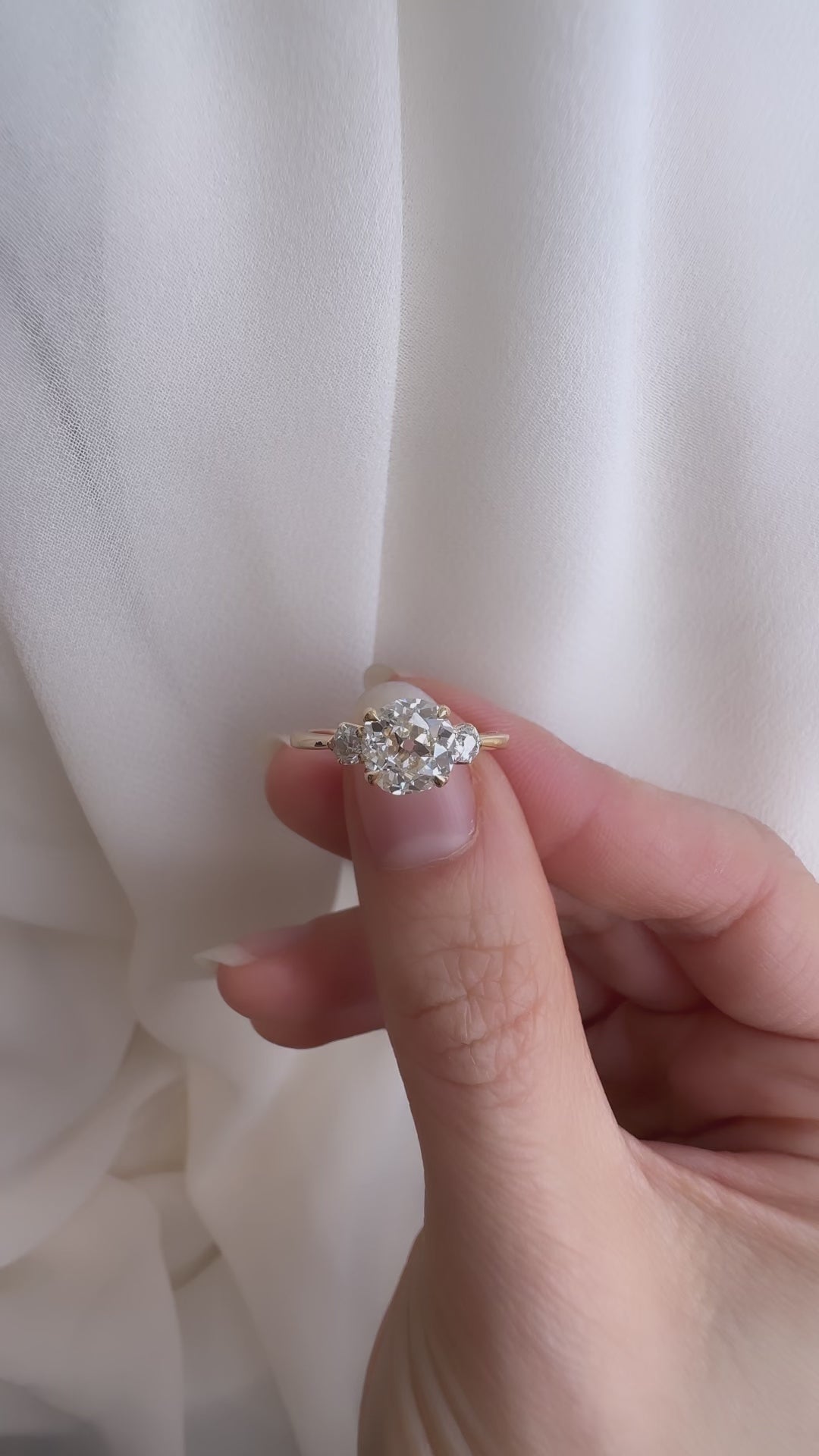 Old Mine cut diamond 