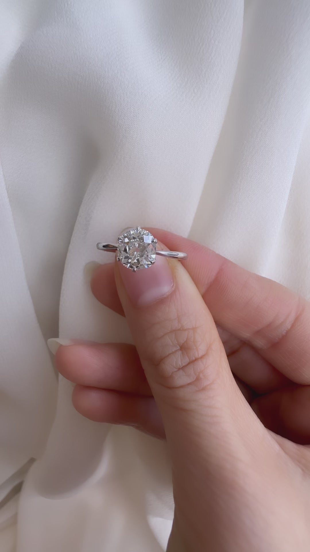 Old Mine cut diamond 