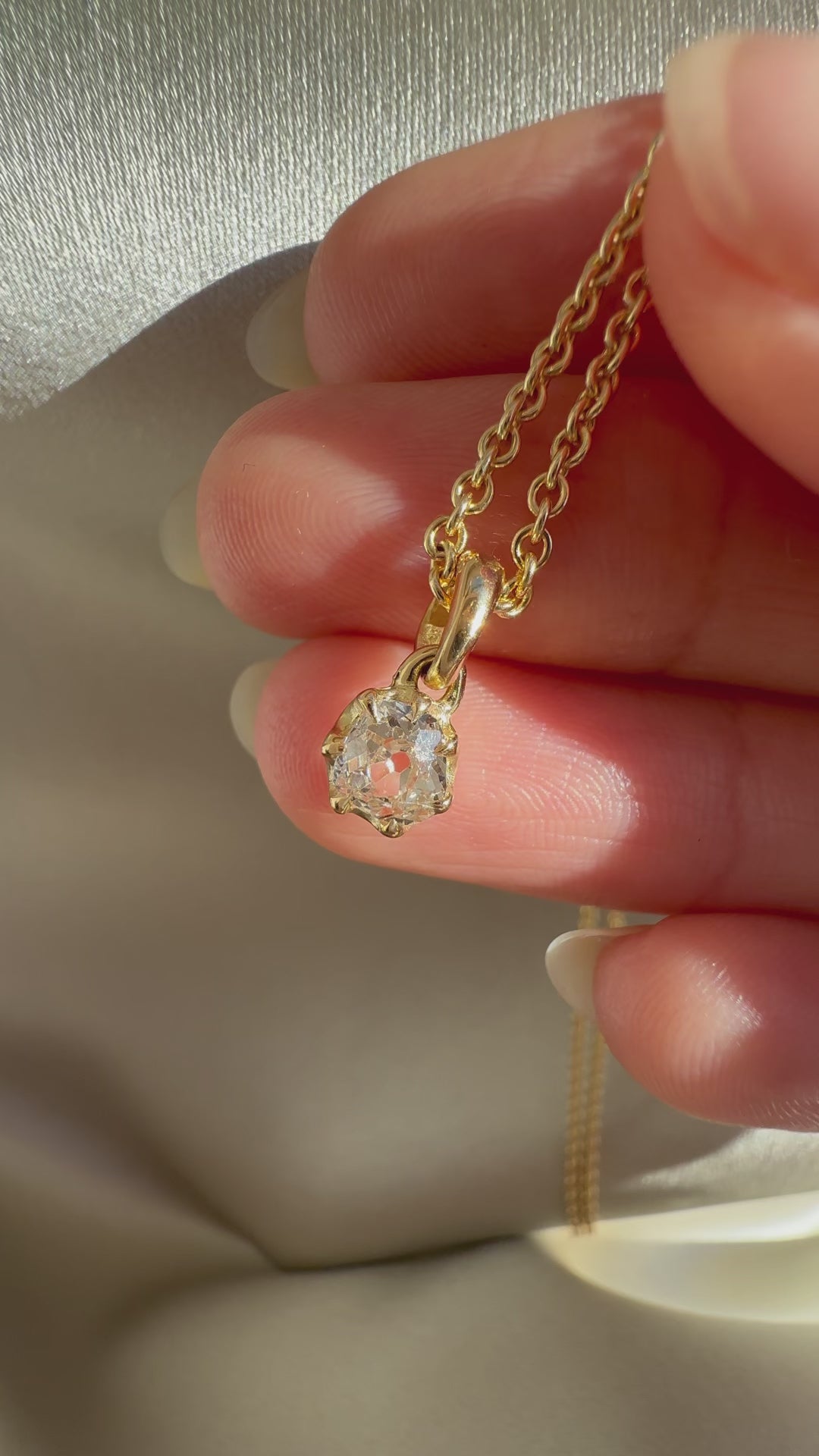 Less than 1  vintage engagement ring