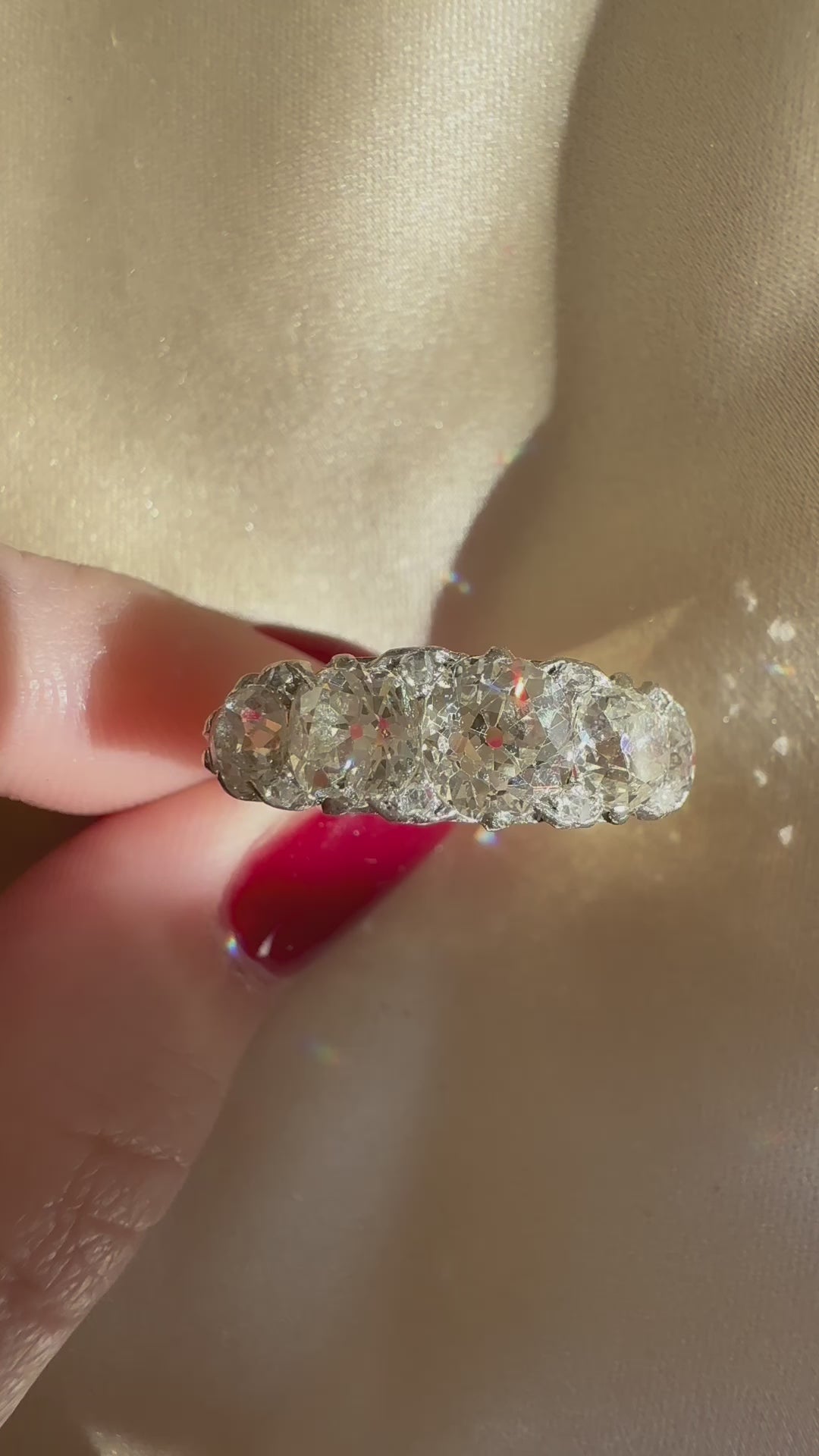 j-k-l color, vs clarity diamond in yellow gold setting