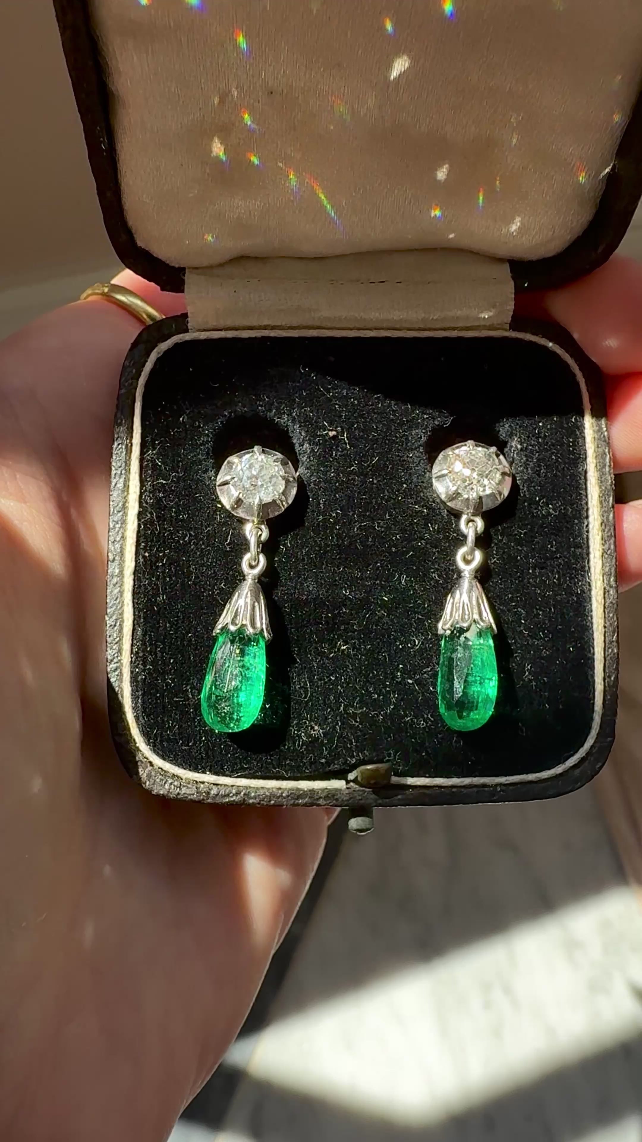 AB MADE diamond with gemstone