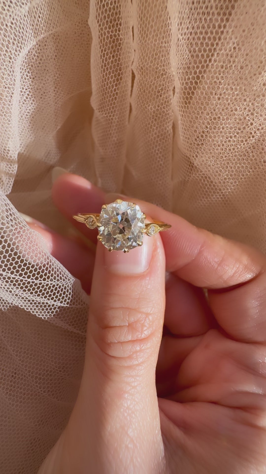 Old Mine cut diamond 