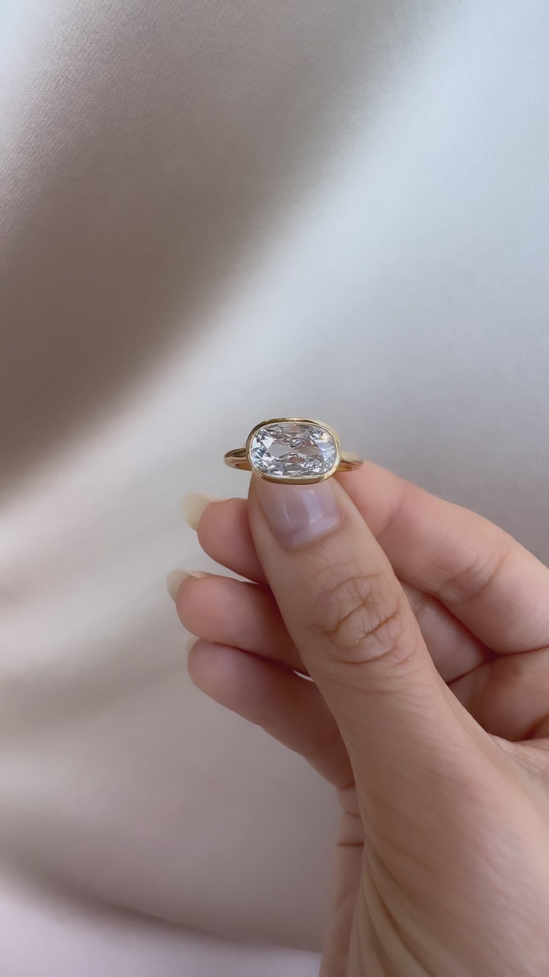 Old Mine cut diamond 