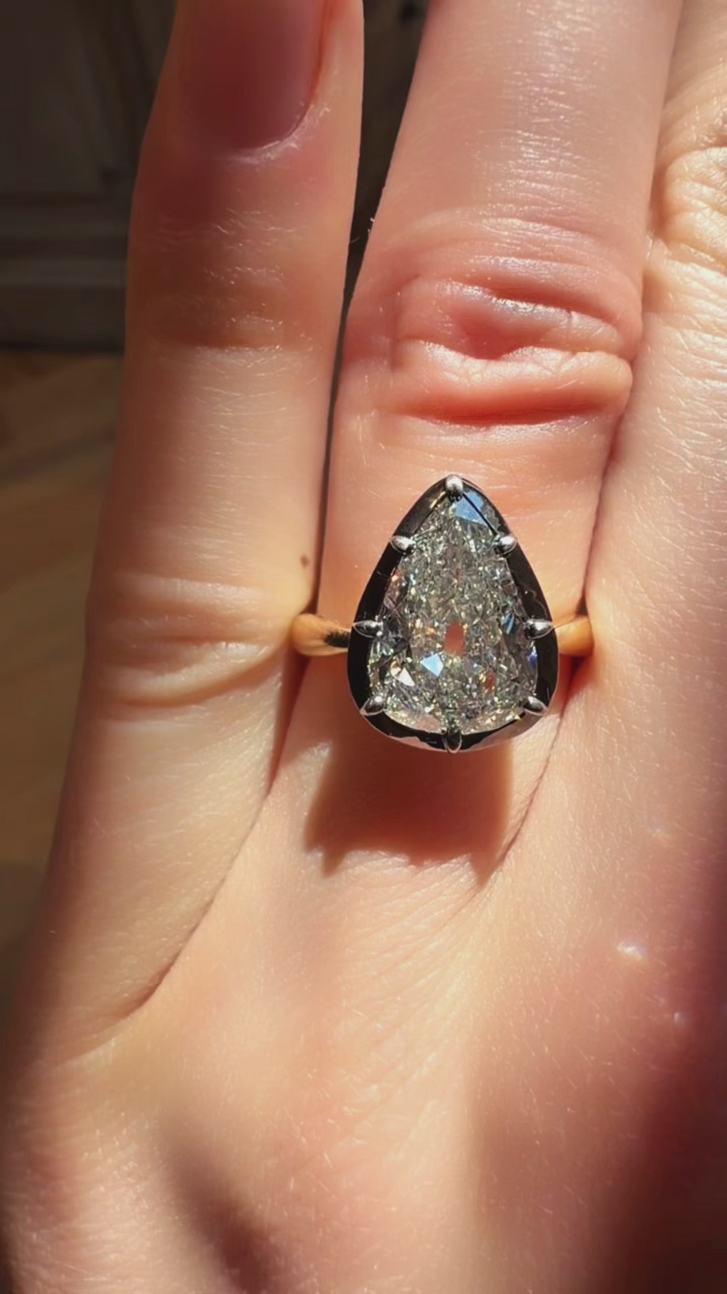  videos and images of vintage Uncategorized-Pear cut diamond Uncategorized