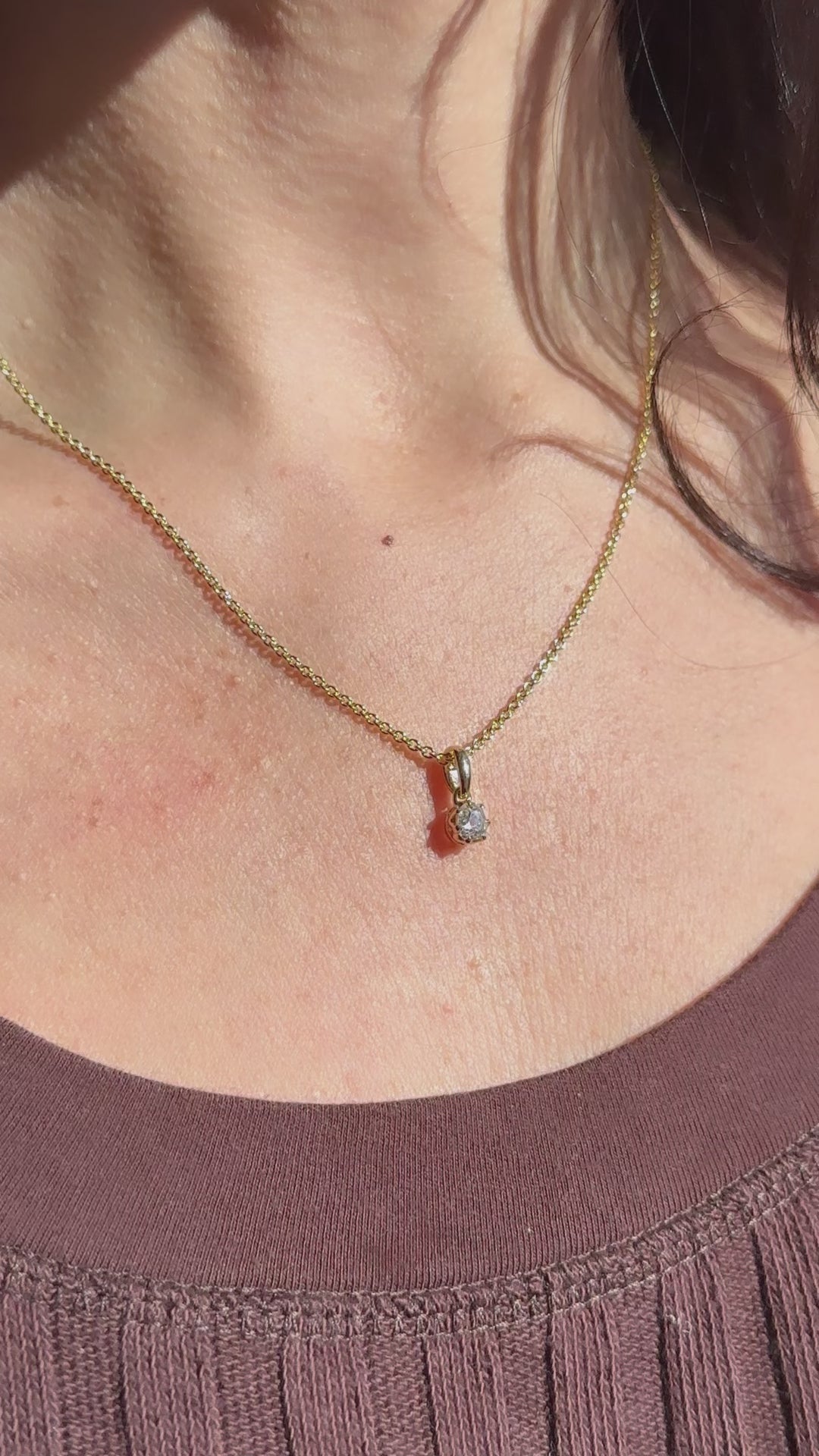 0.44ct Old Mine Cut Diamond diamond