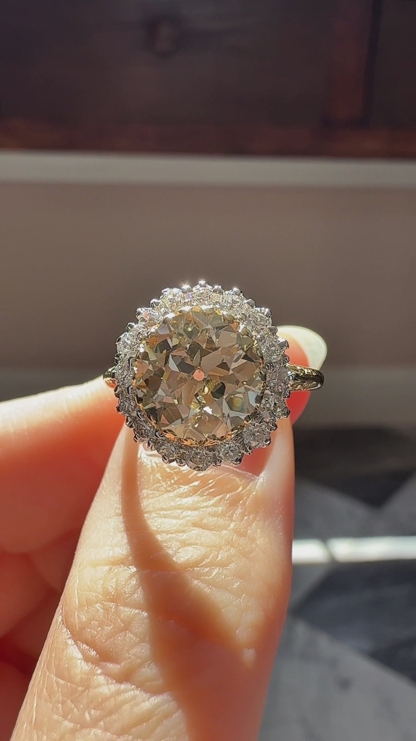  videos and images of vintage Engagement Rings-Old European cut diamond Engagement Rings