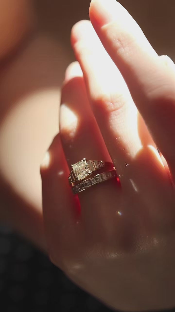 1-2 CaratsSolitaire Band diamond Rings for sale 