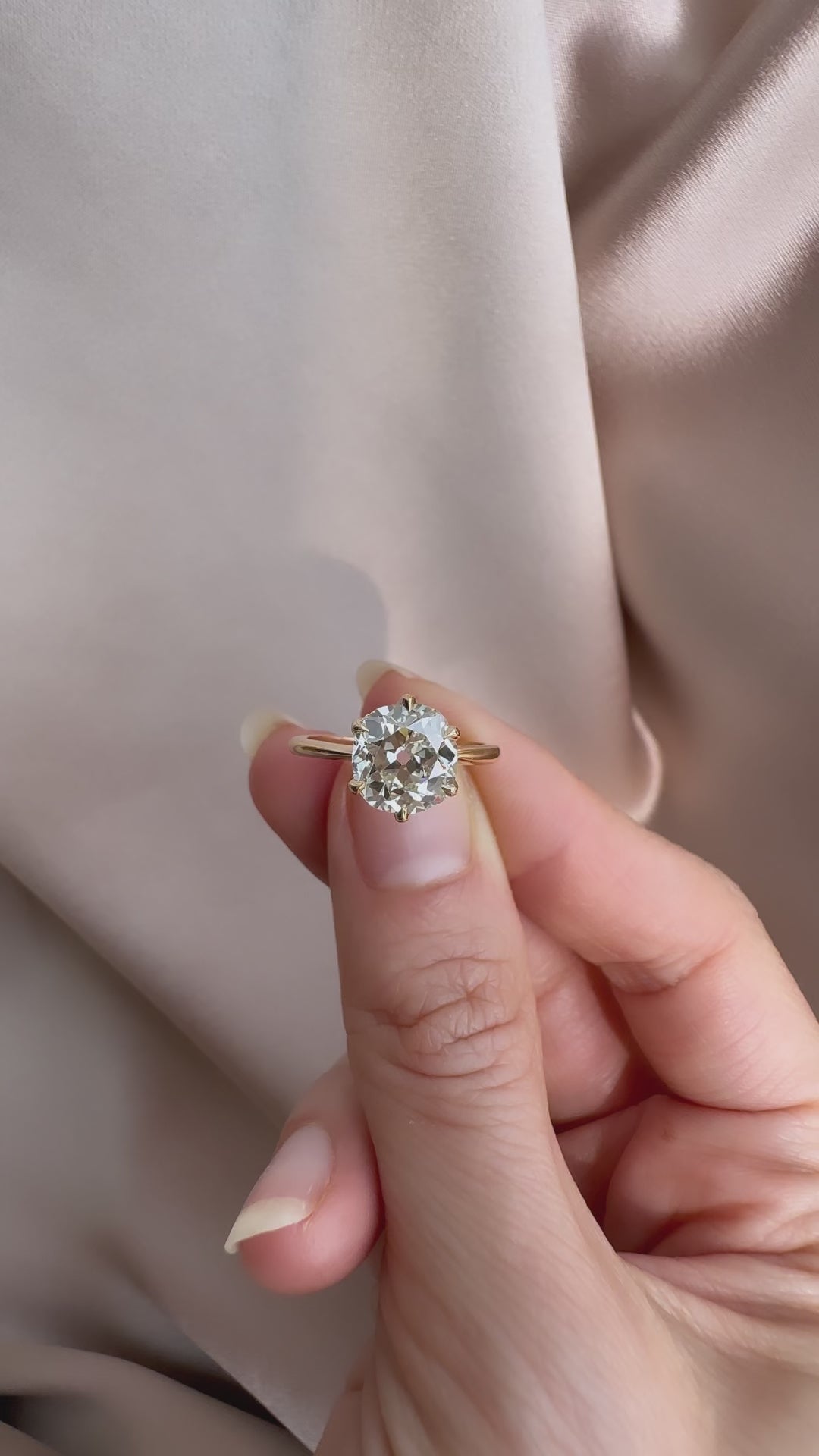 Old Mine cut diamond 