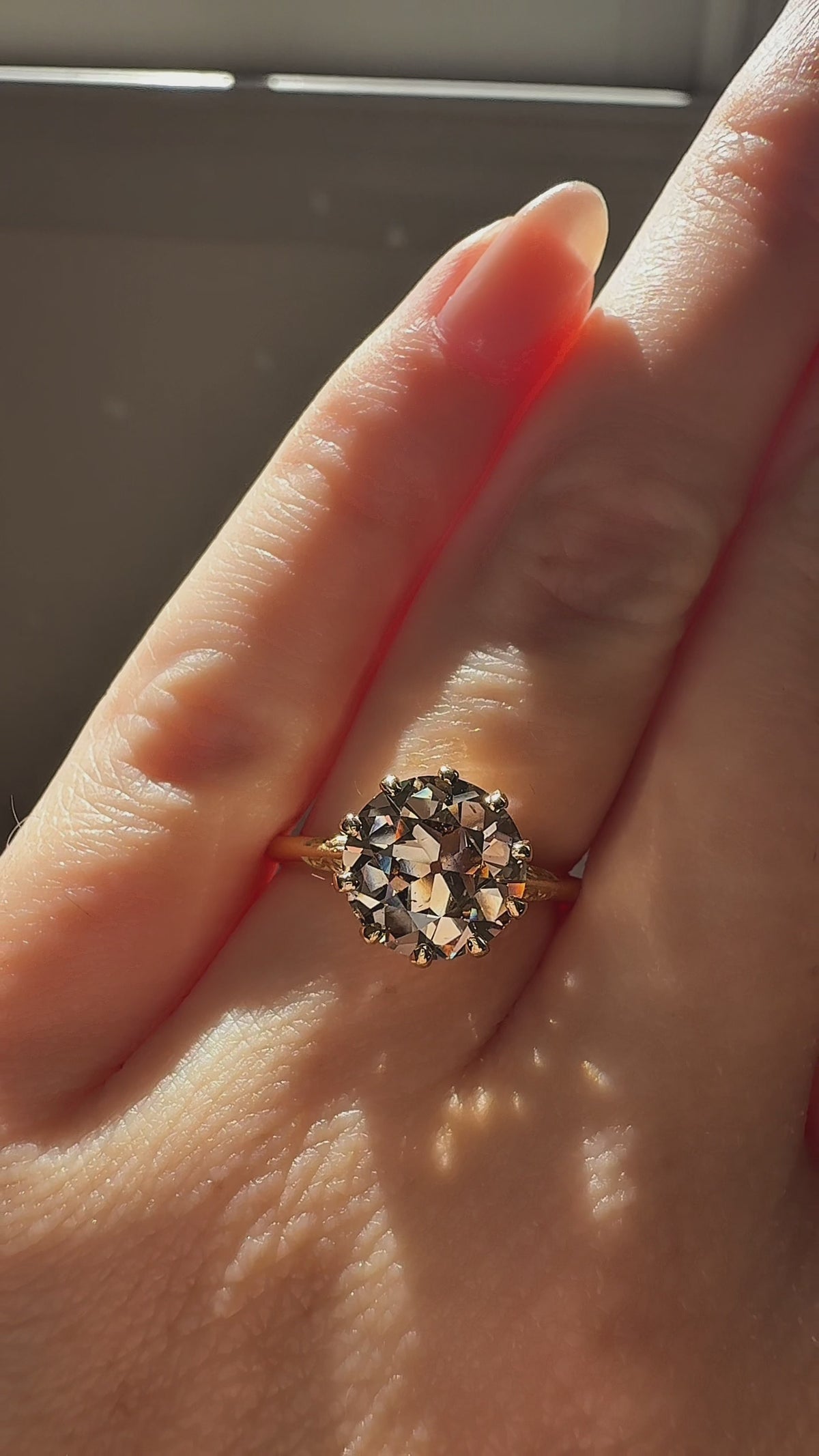  videos and images of vintage Engagement Rings-Old European cut diamond Engagement Rings