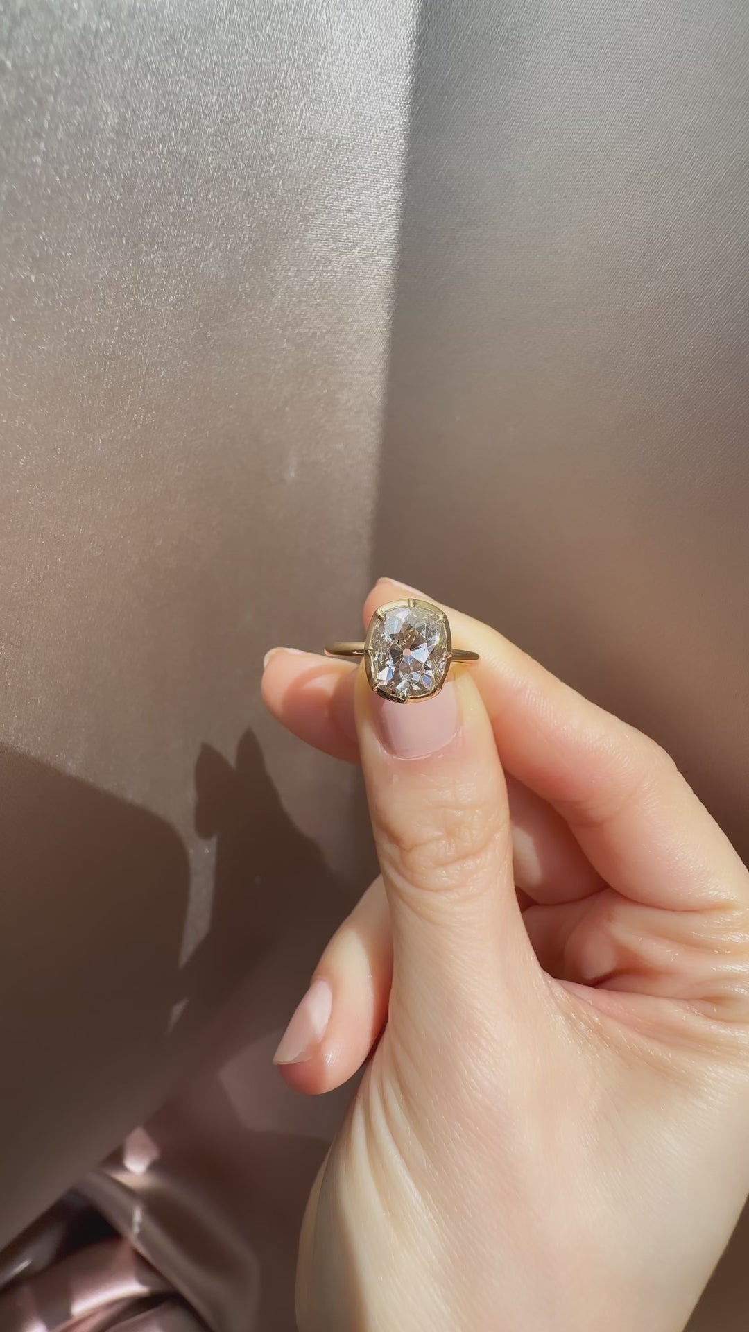 Old Mine cut diamond 