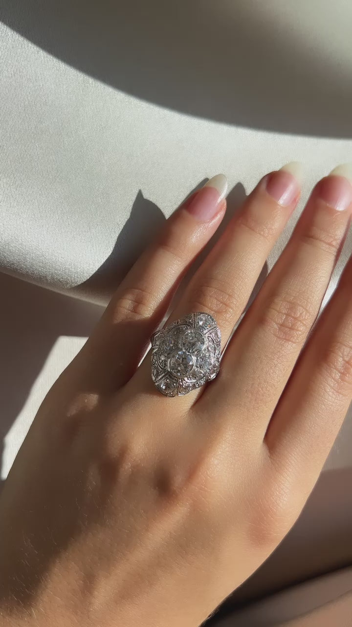 Old European cut diamond 