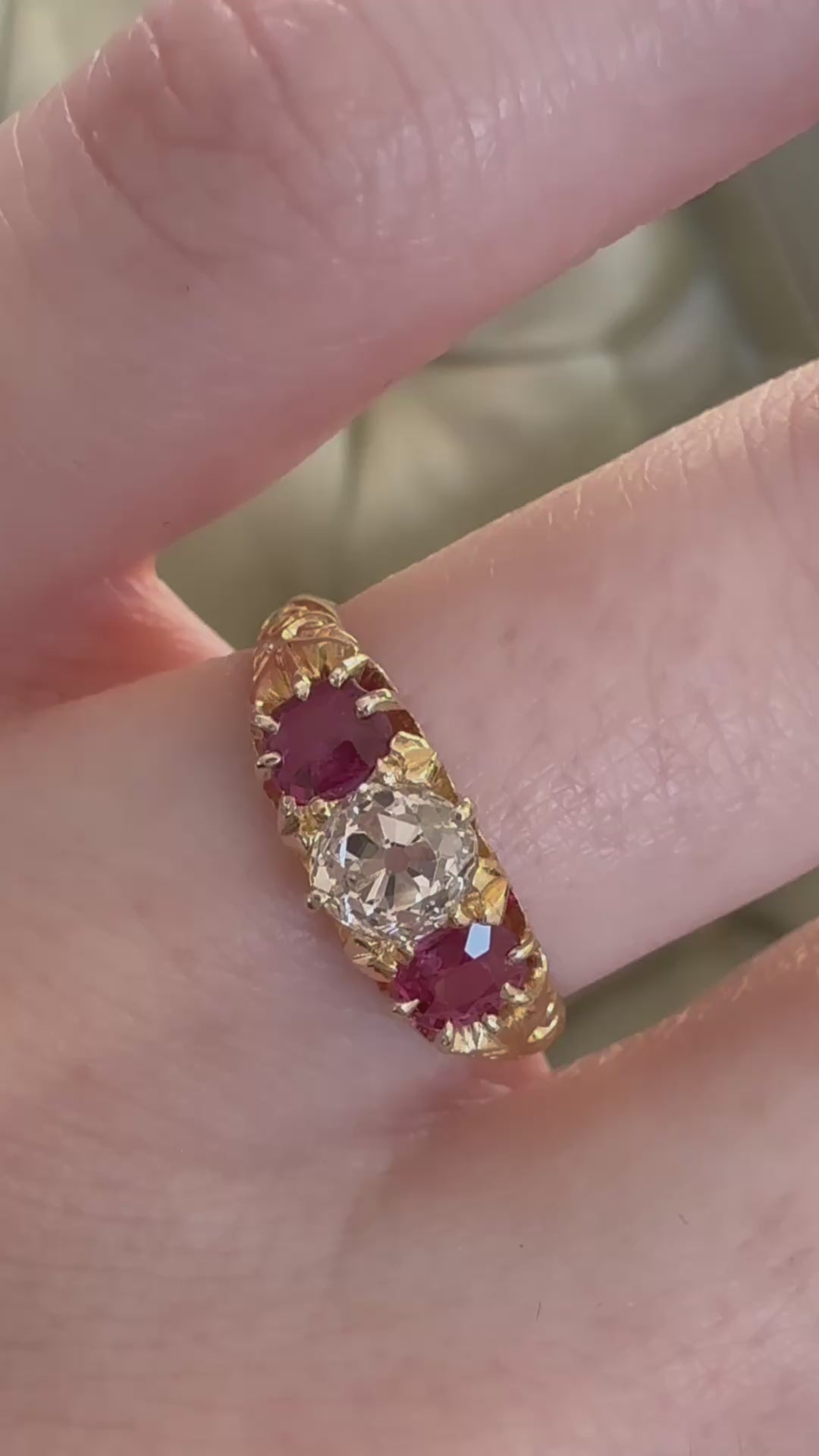 j-k-l color, vs clarity diamond in yellow gold setting