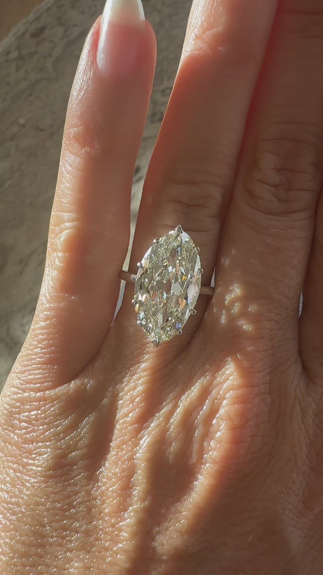 j-k-l color, vvs clarity diamond in platinum setting