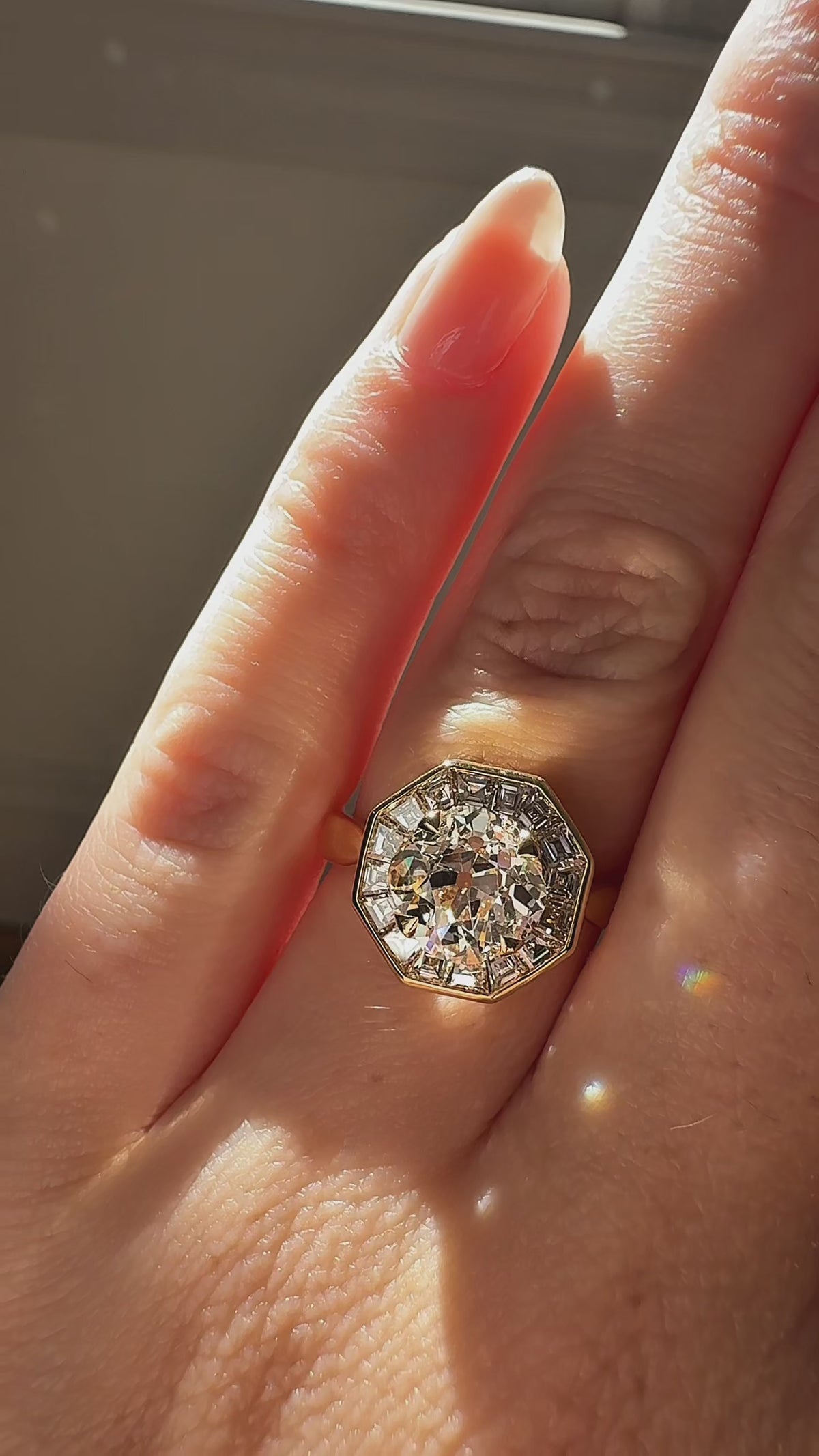  videos and images of vintage Engagement Rings-Old European cut diamond Engagement Rings