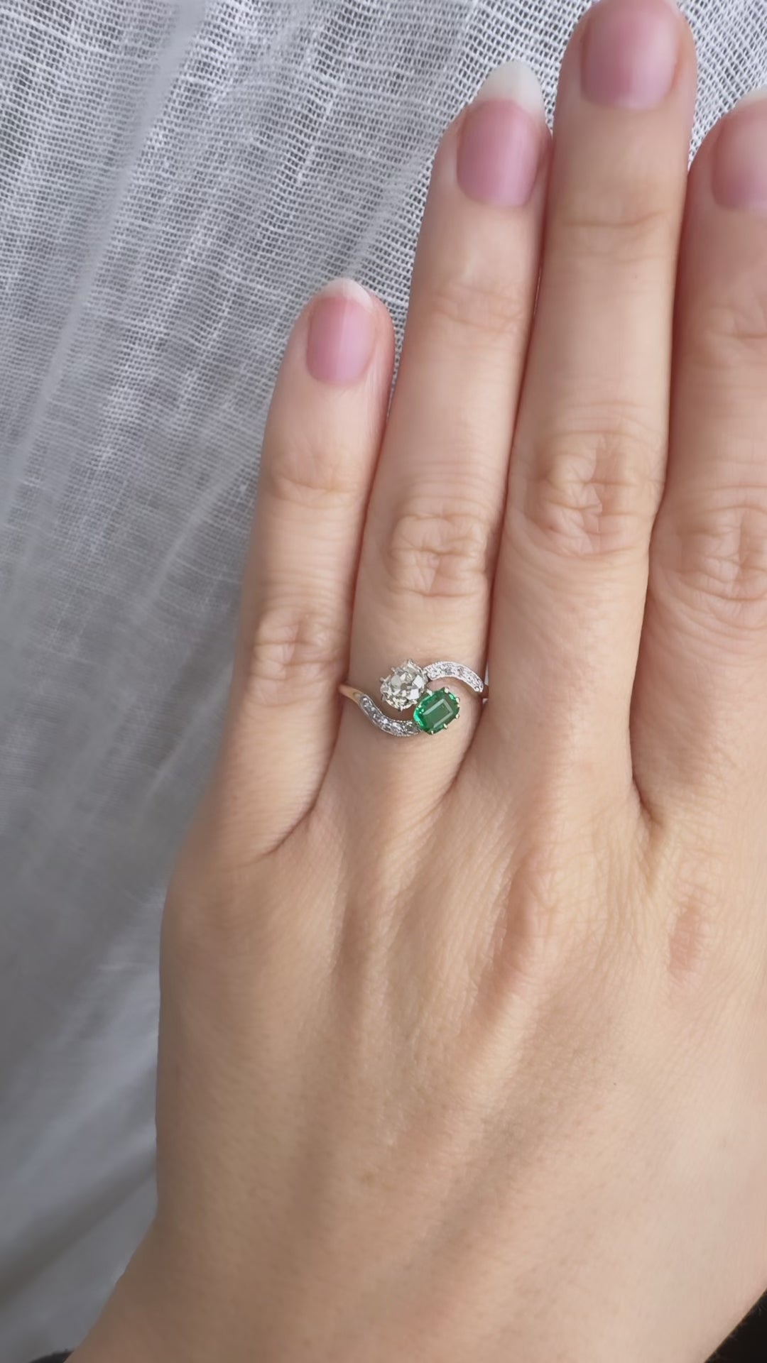 Old Mine cut diamond 