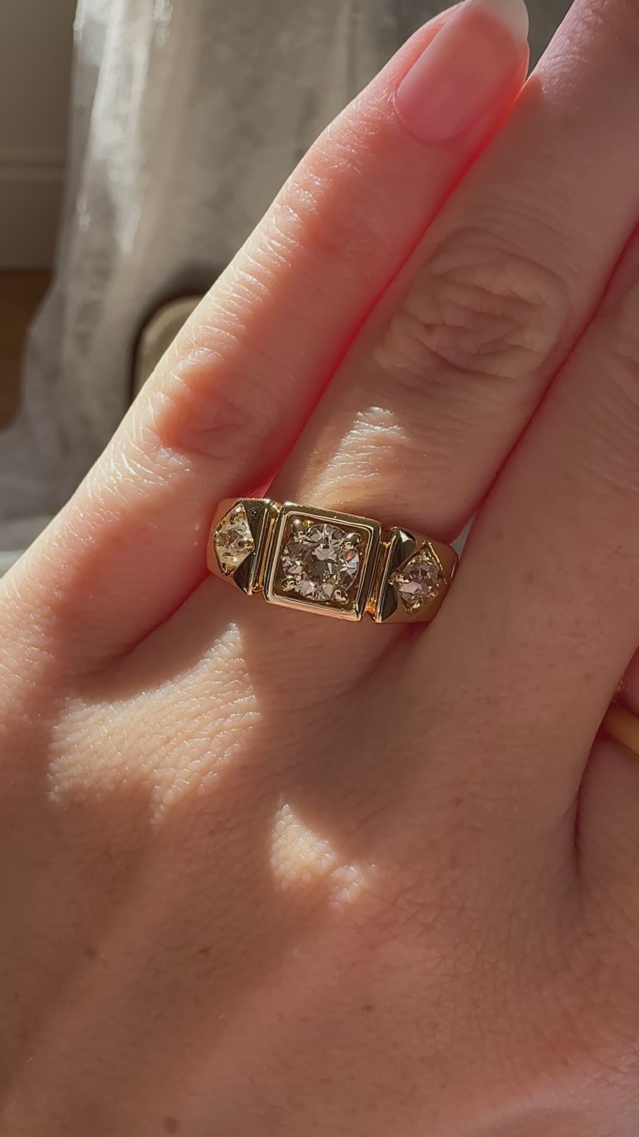  videos and images of vintage Uncategorized-Old European cut diamond Uncategorized