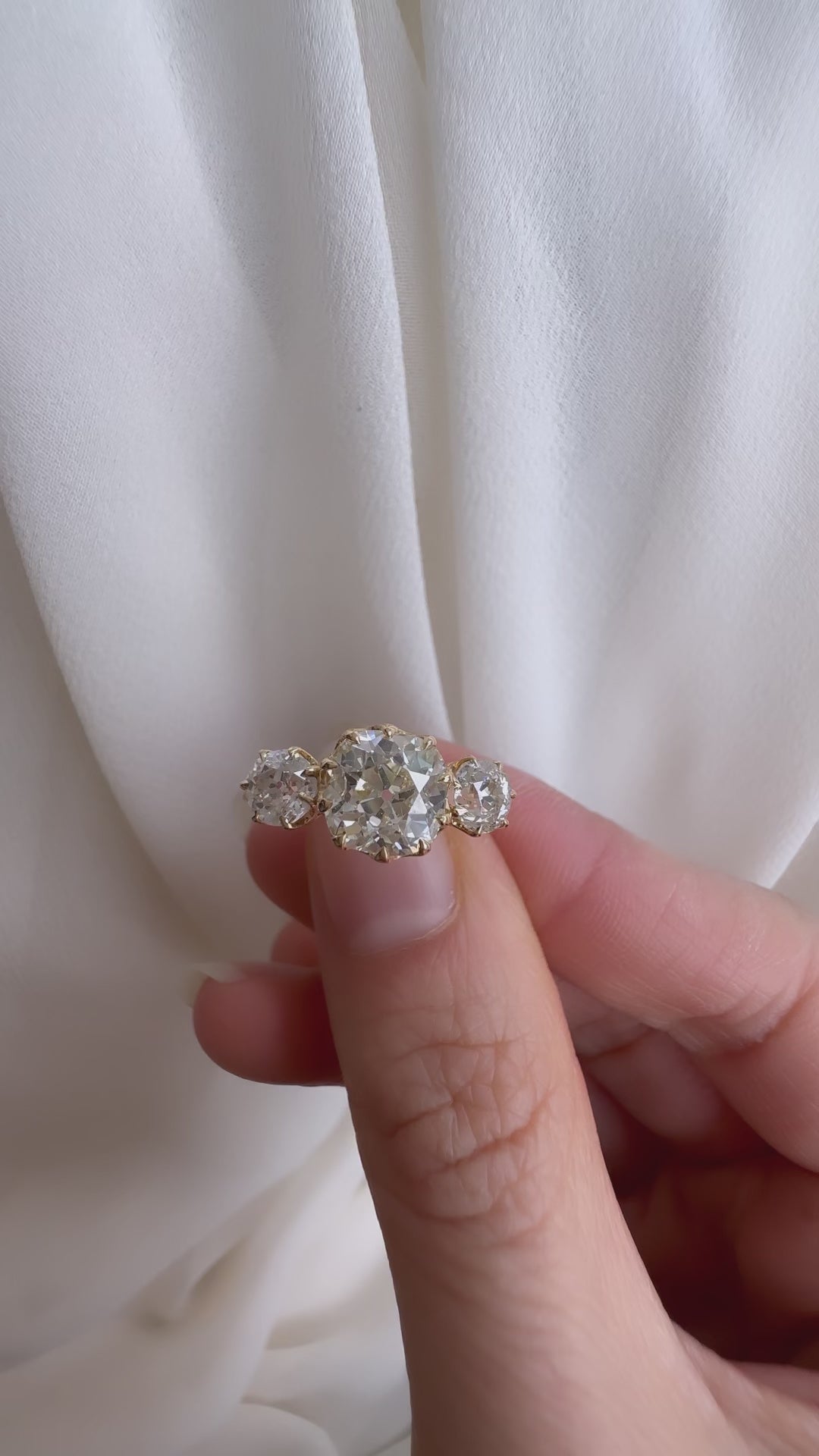 Old Mine cut diamond 