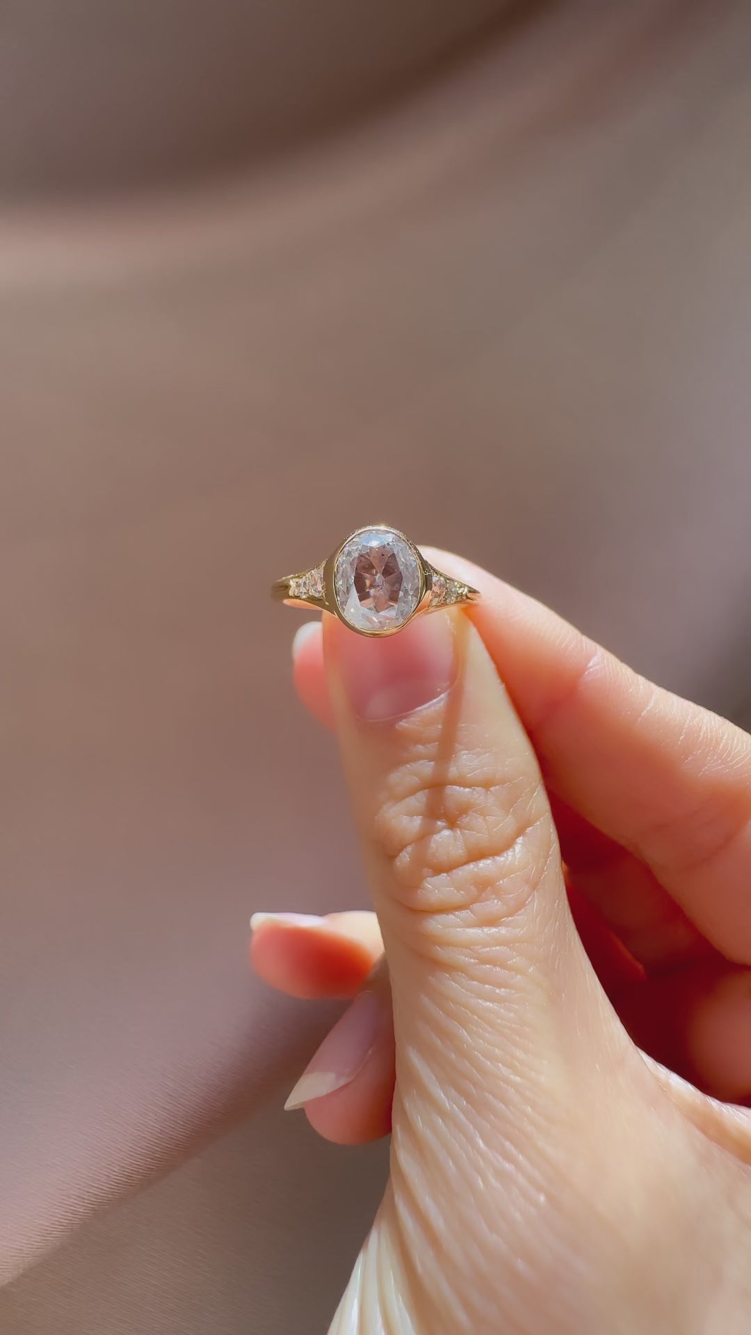 Marquise/Oval cut diamond 