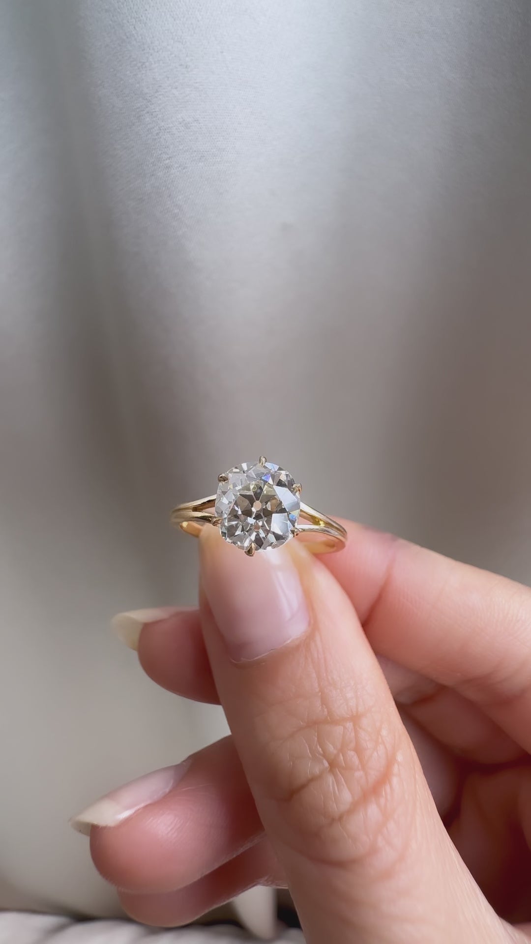 Old Mine cut diamond 