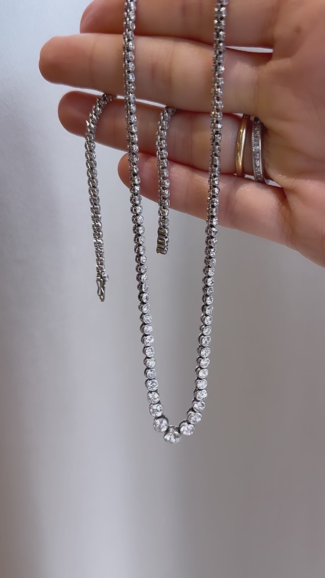 Diamond Rivière Necklace Necklace diamond