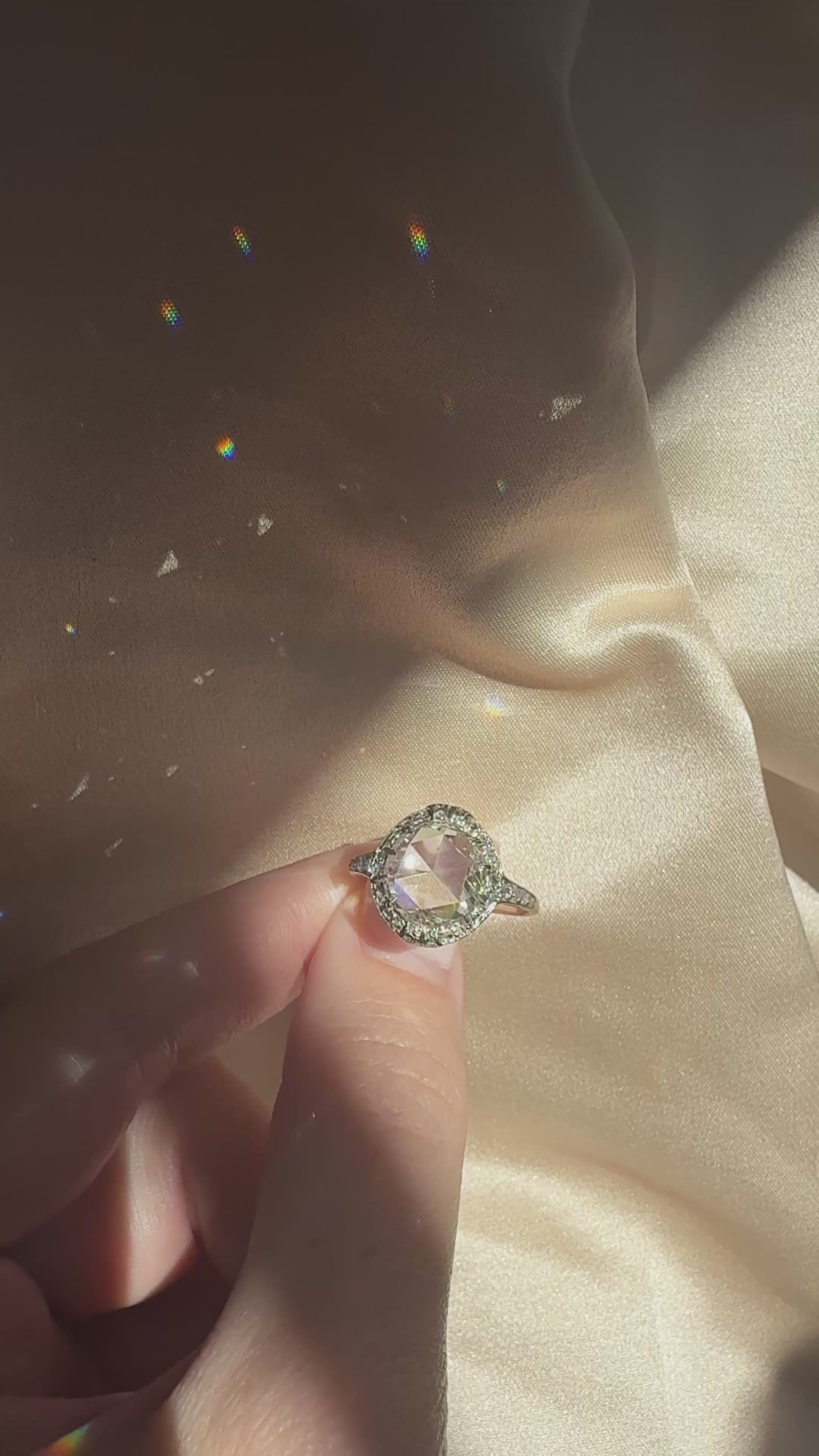  videos and images of vintage Rings-Rose cut diamond Rings