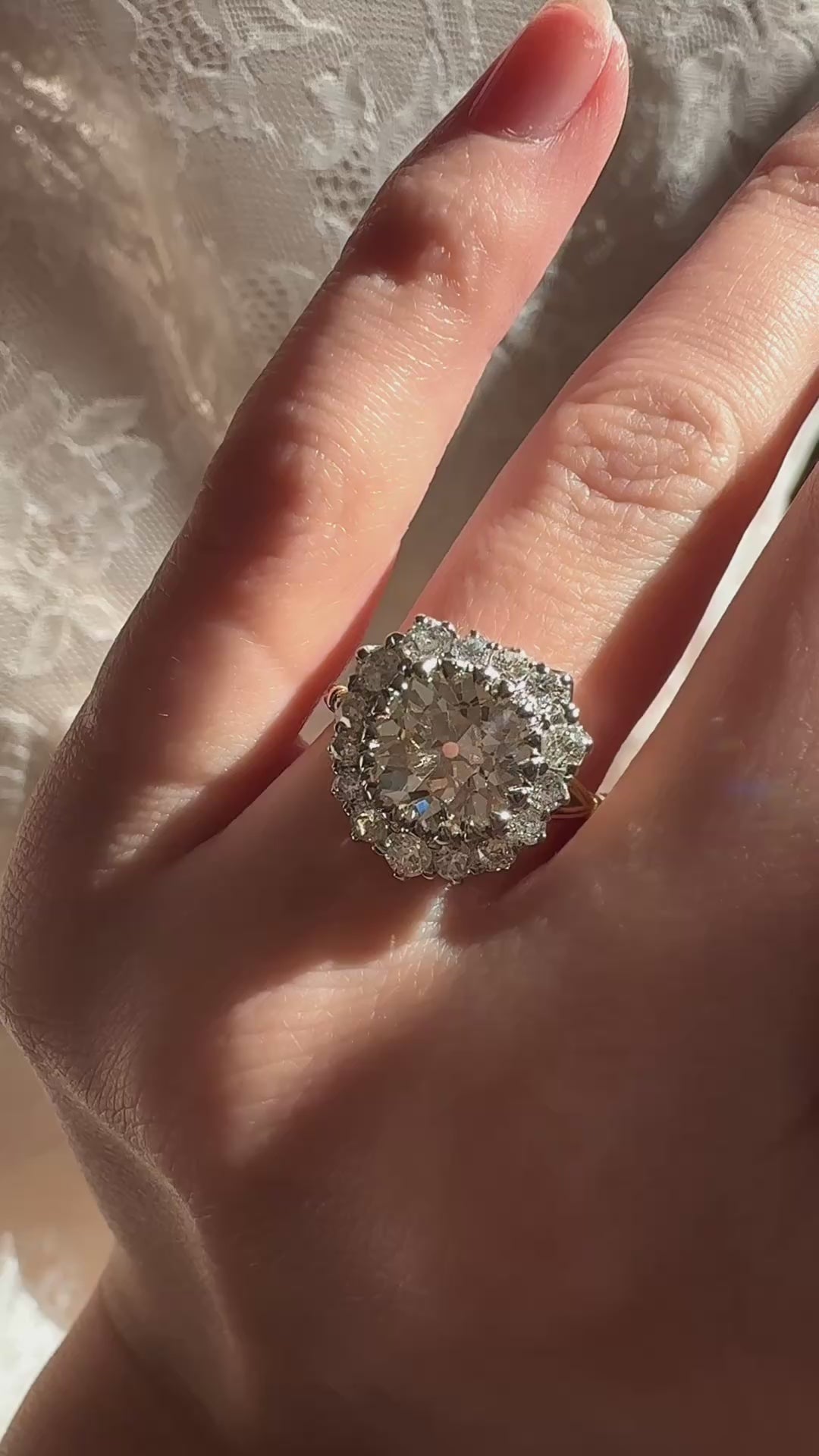  videos and images of vintage Rings-Old European cut diamond Rings