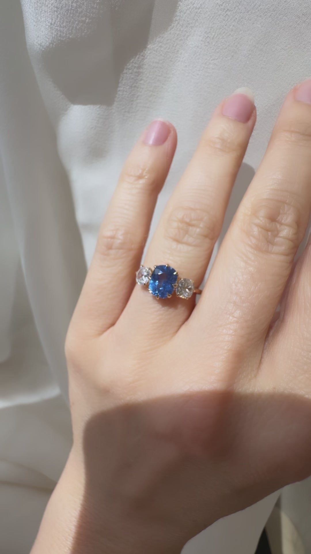 diamond in yellow gold setting