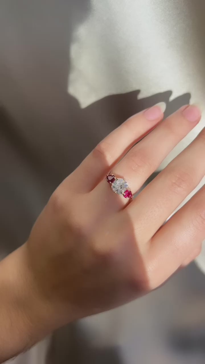  videos and images of vintage Uncategorized-Old Mine cut diamond Uncategorized