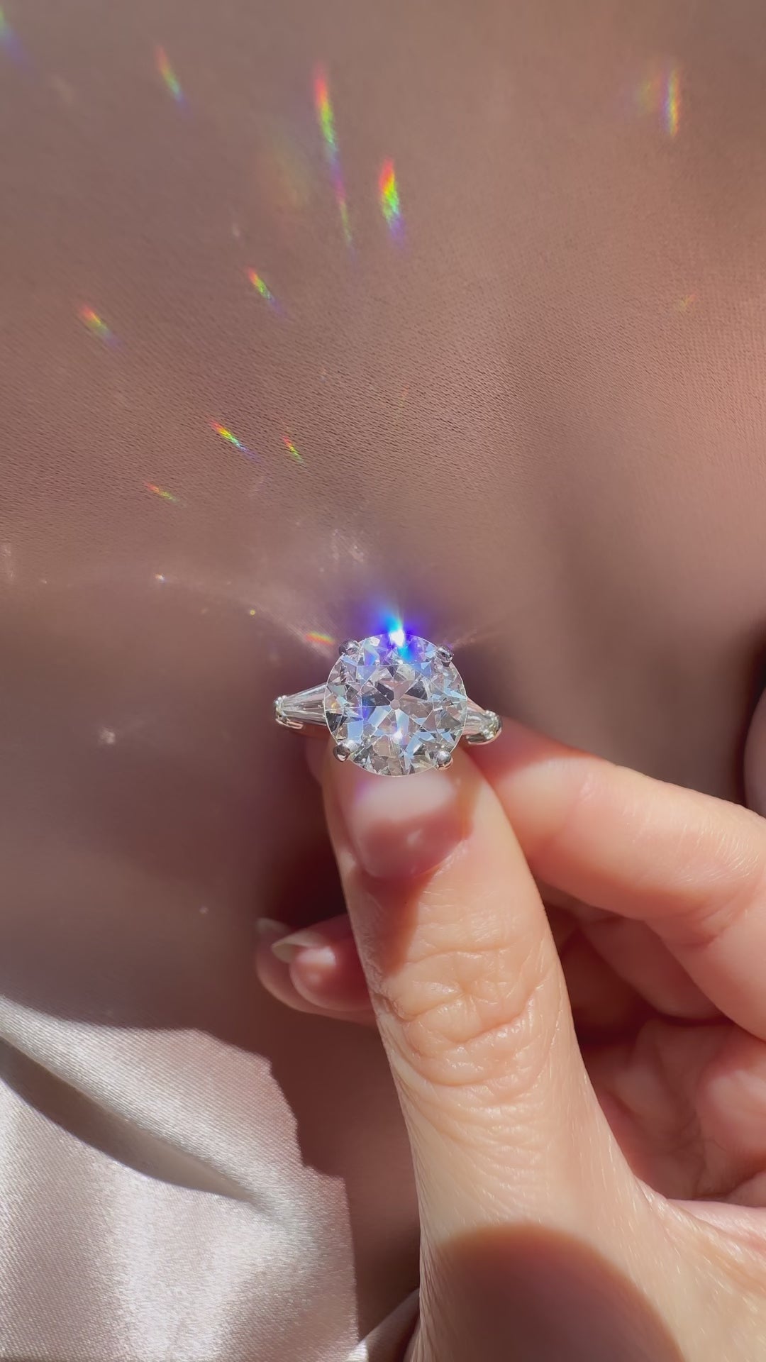 Old European cut diamond 