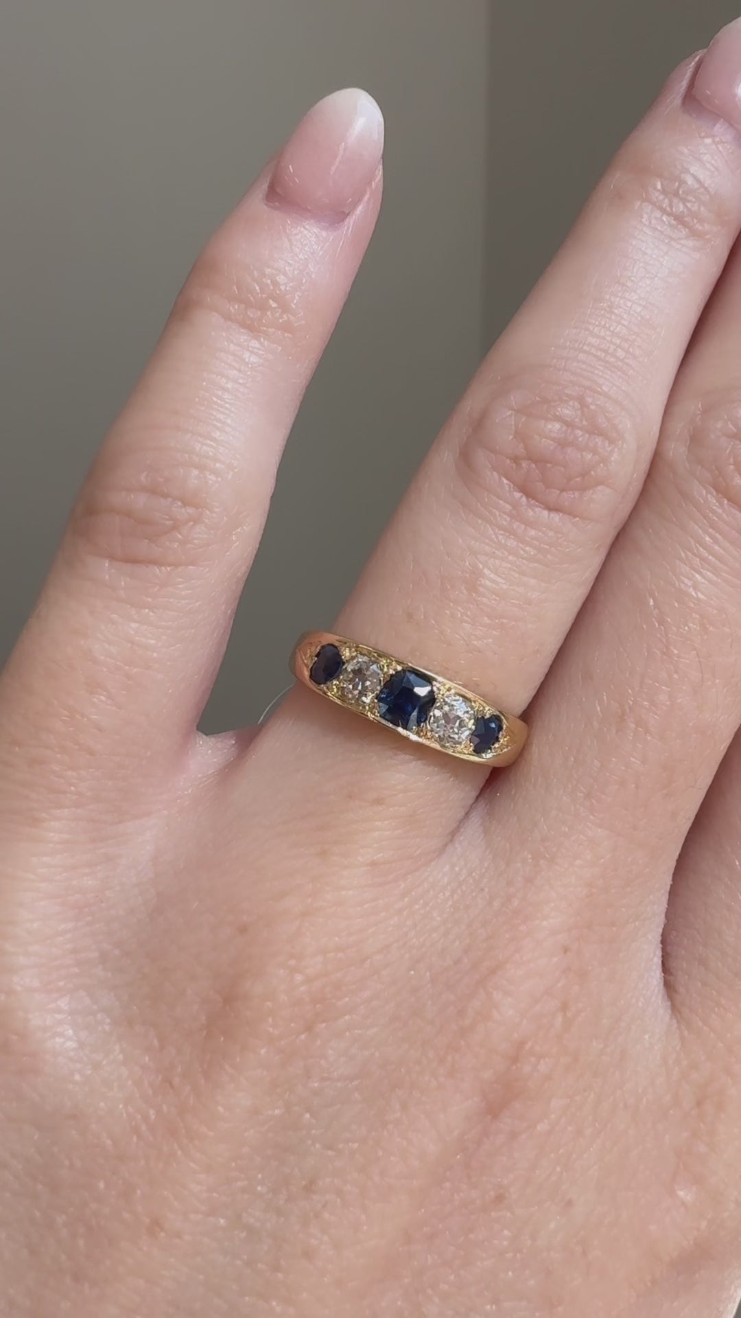  videos and images of vintage Rings-Old Mine cut diamond Rings