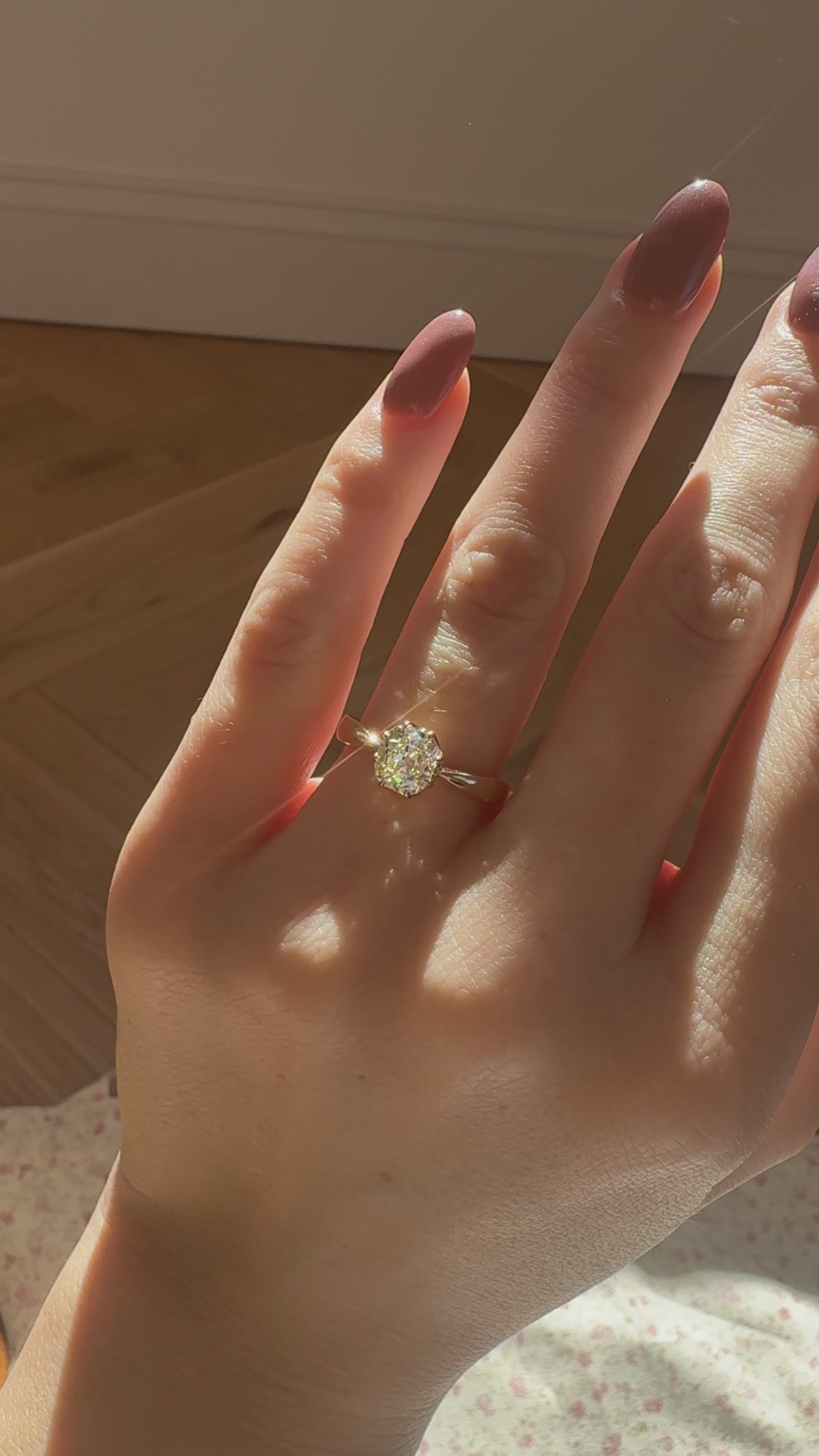 Solitaire Band diamond Rings