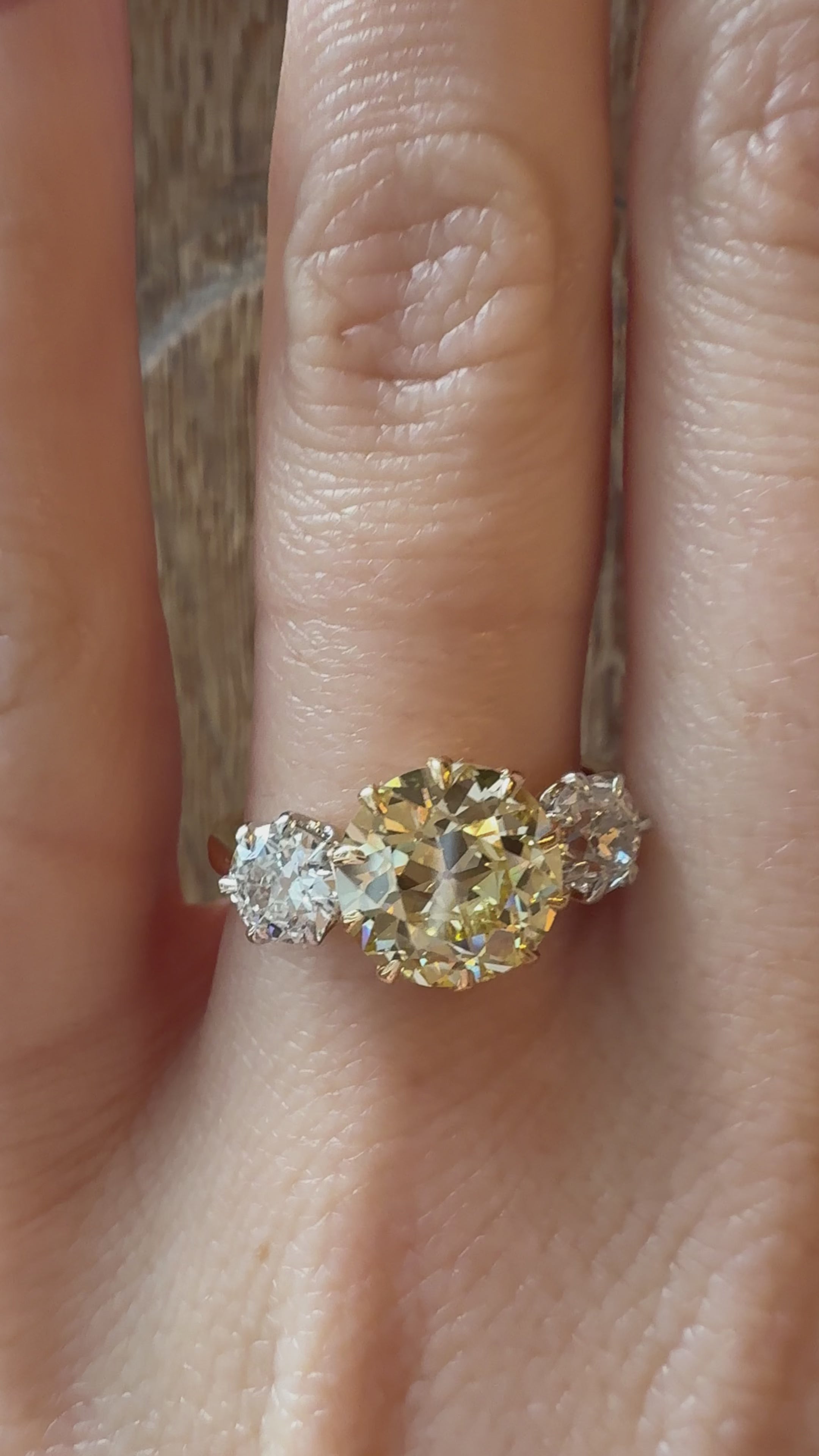  videos and images of vintage Rings-Old European cut diamond Rings