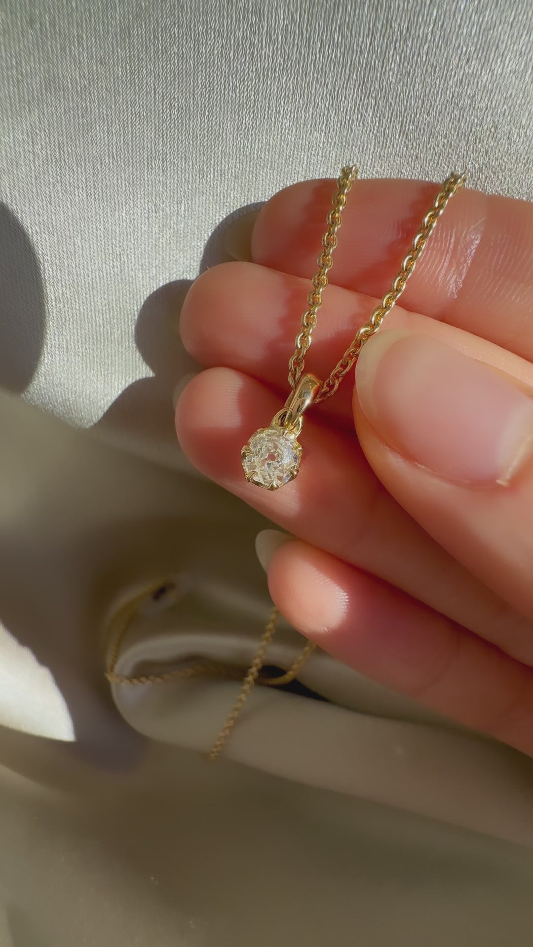 Less than 1  vintage engagement ring